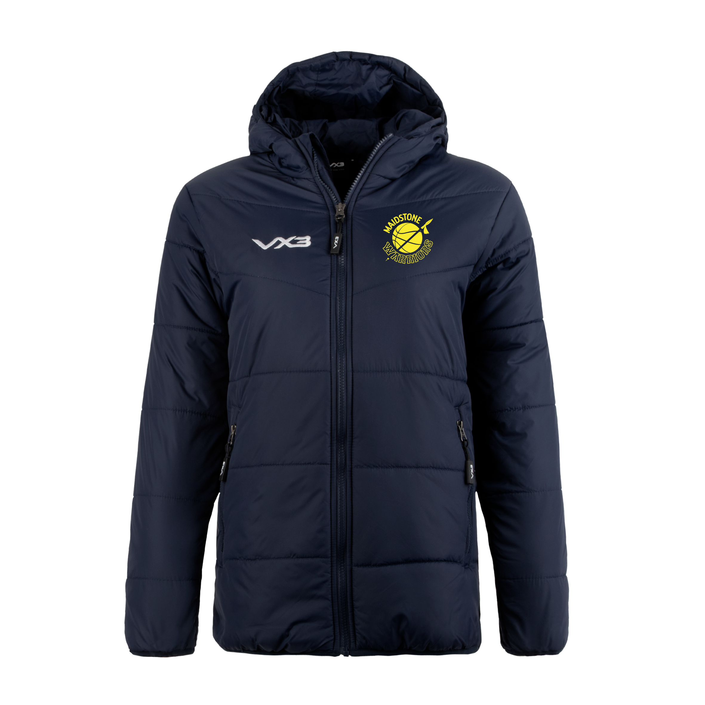 Maidstone Warriors Basketball Lorica Quilted Jacket Ladies