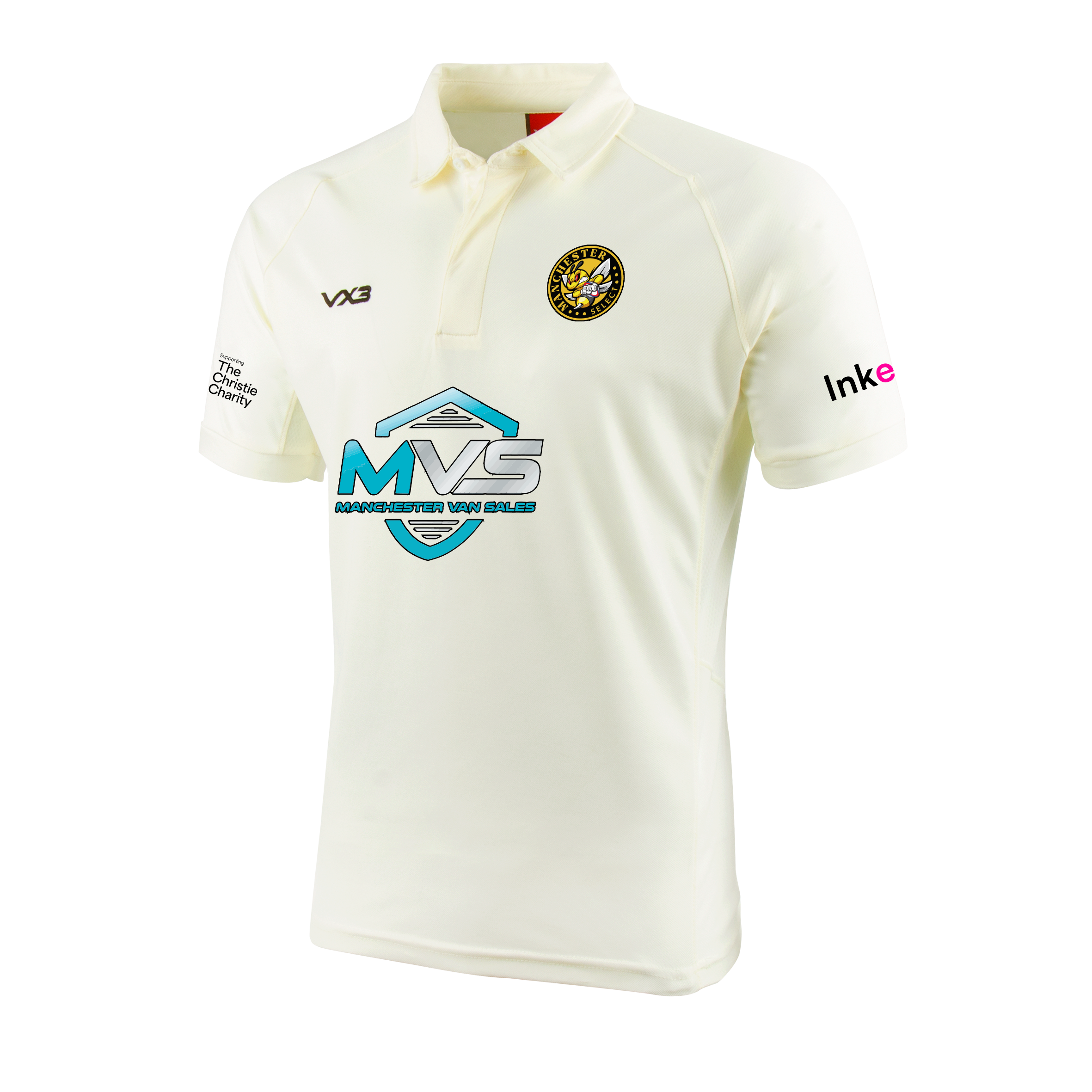 Manchester Select RL Cricket Whites Short Sleeve Shirt