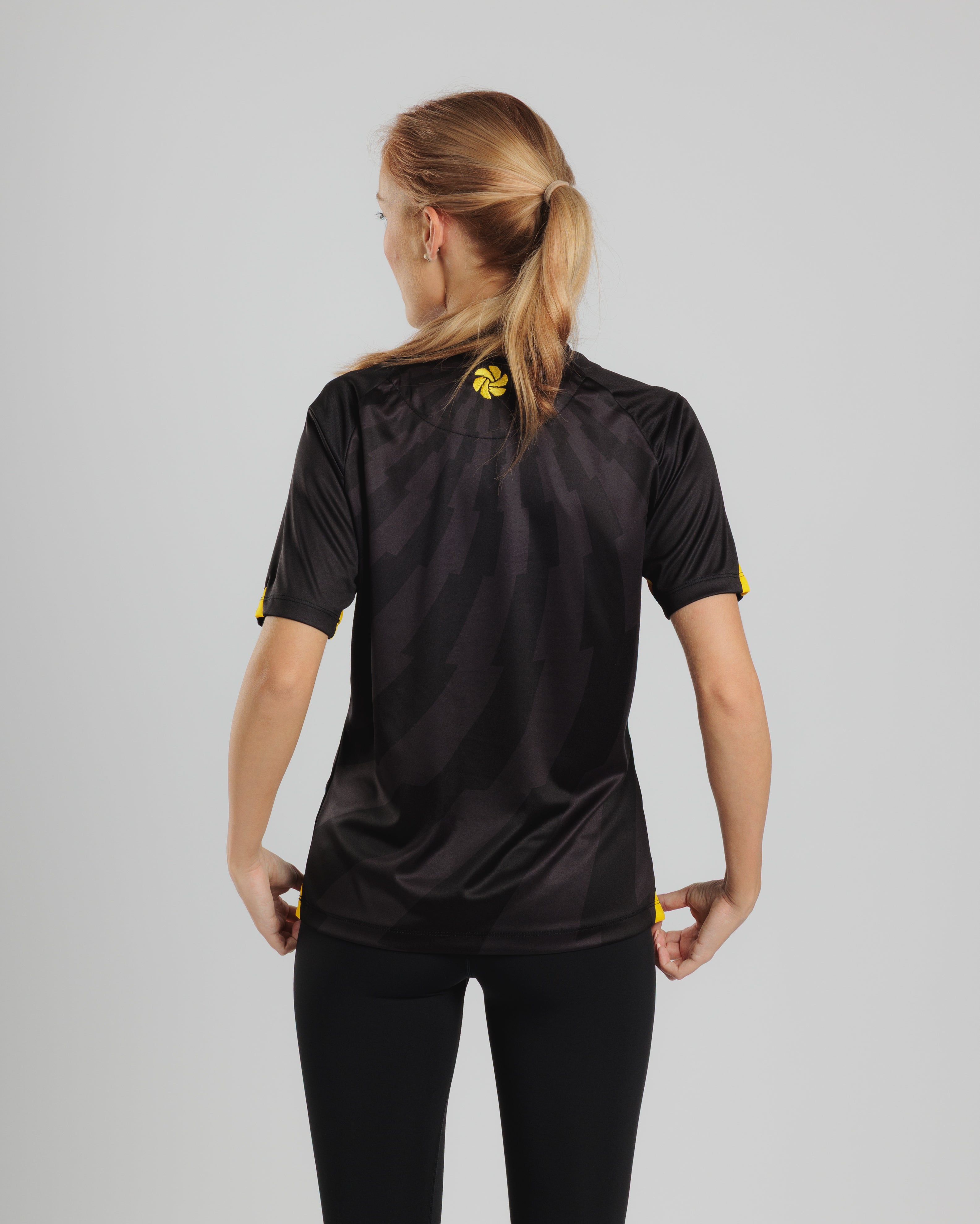 Manchester Thunder 2026 Training Tee WOMENS Black/Yellow