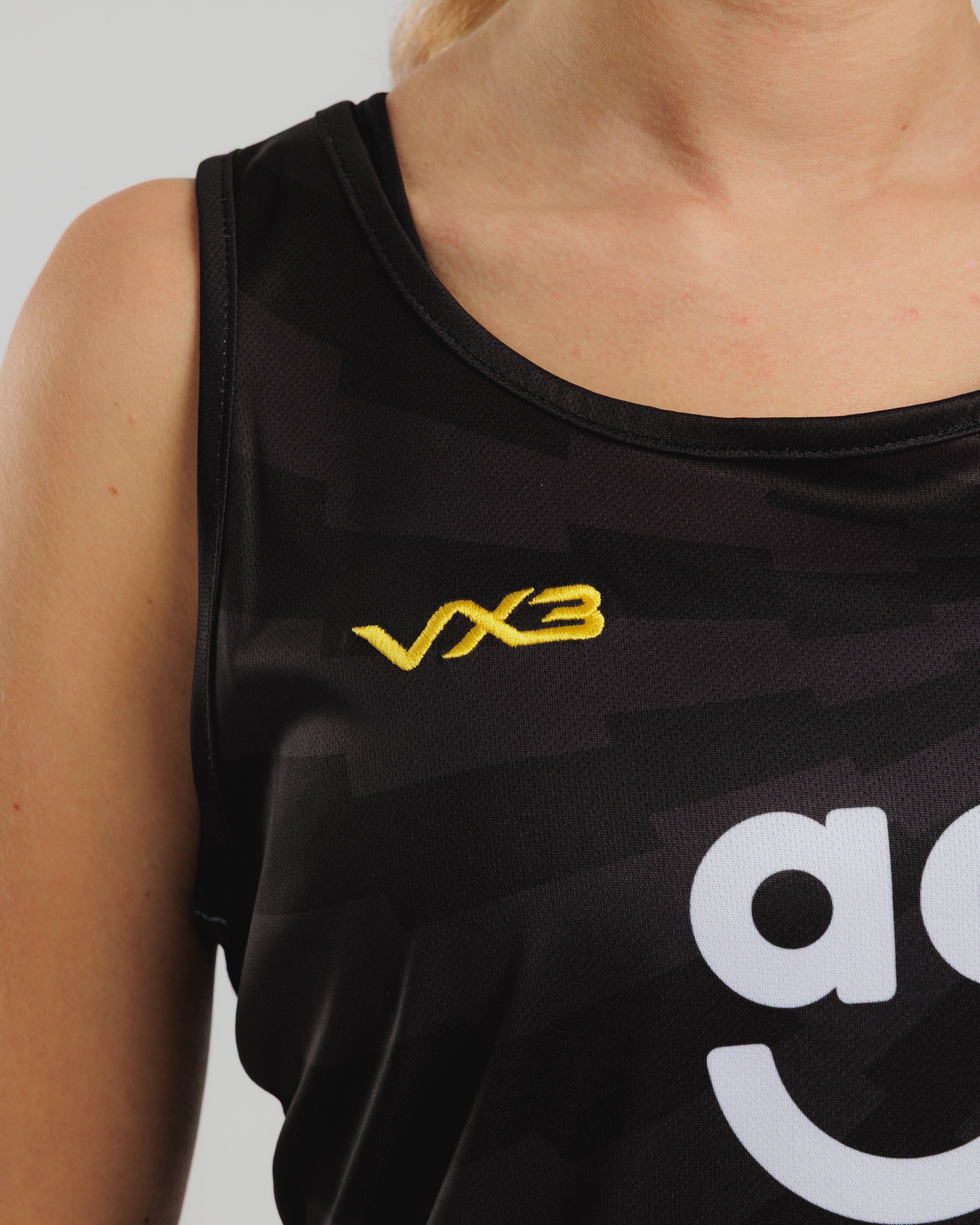 Manchester Thunder 2026 Training Vest Black