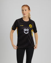Manchester Thunder 2026 Training Tee WOMENS Black/Yellow