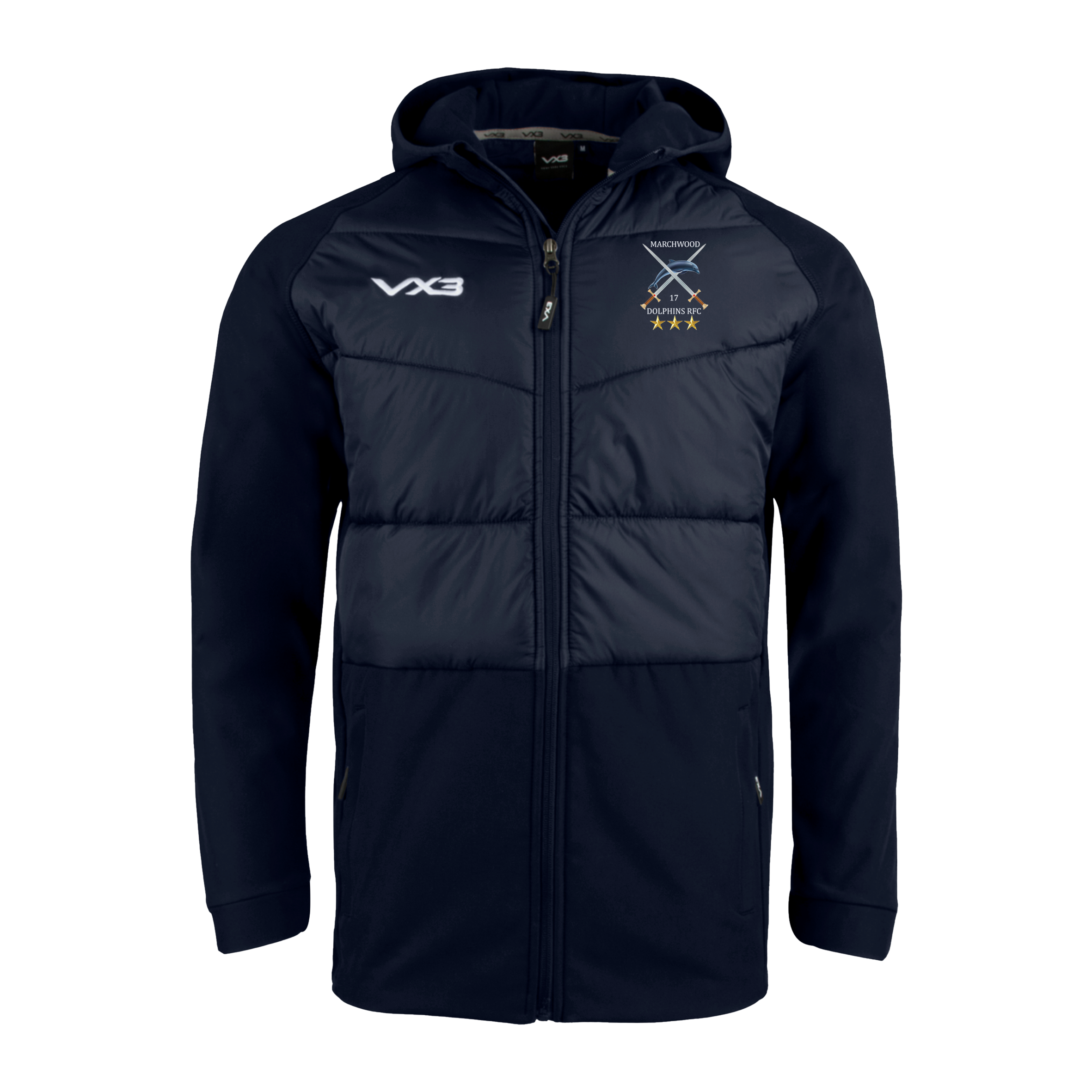 Marchwood Dolphins RFC Tempest Hybrid Jacket