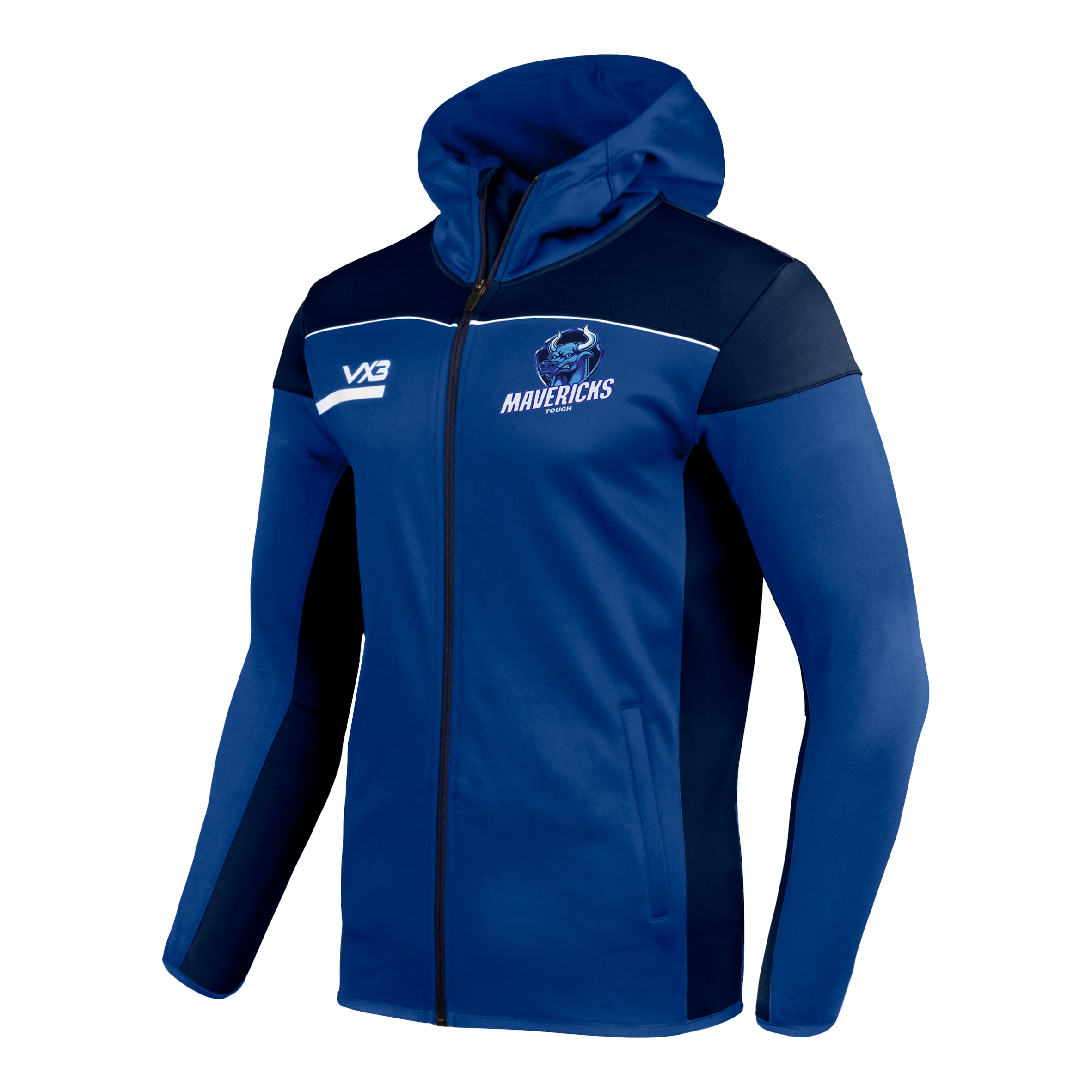 Mavericks Touch Rugby Opus Zoodie - Royal Navy