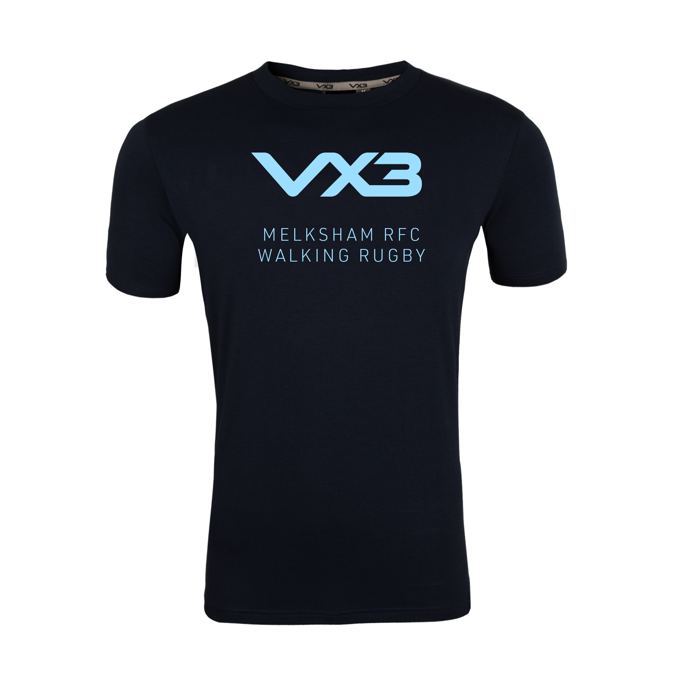 Melksham RFC - Walking Rugby Navy Invicta Club Tee