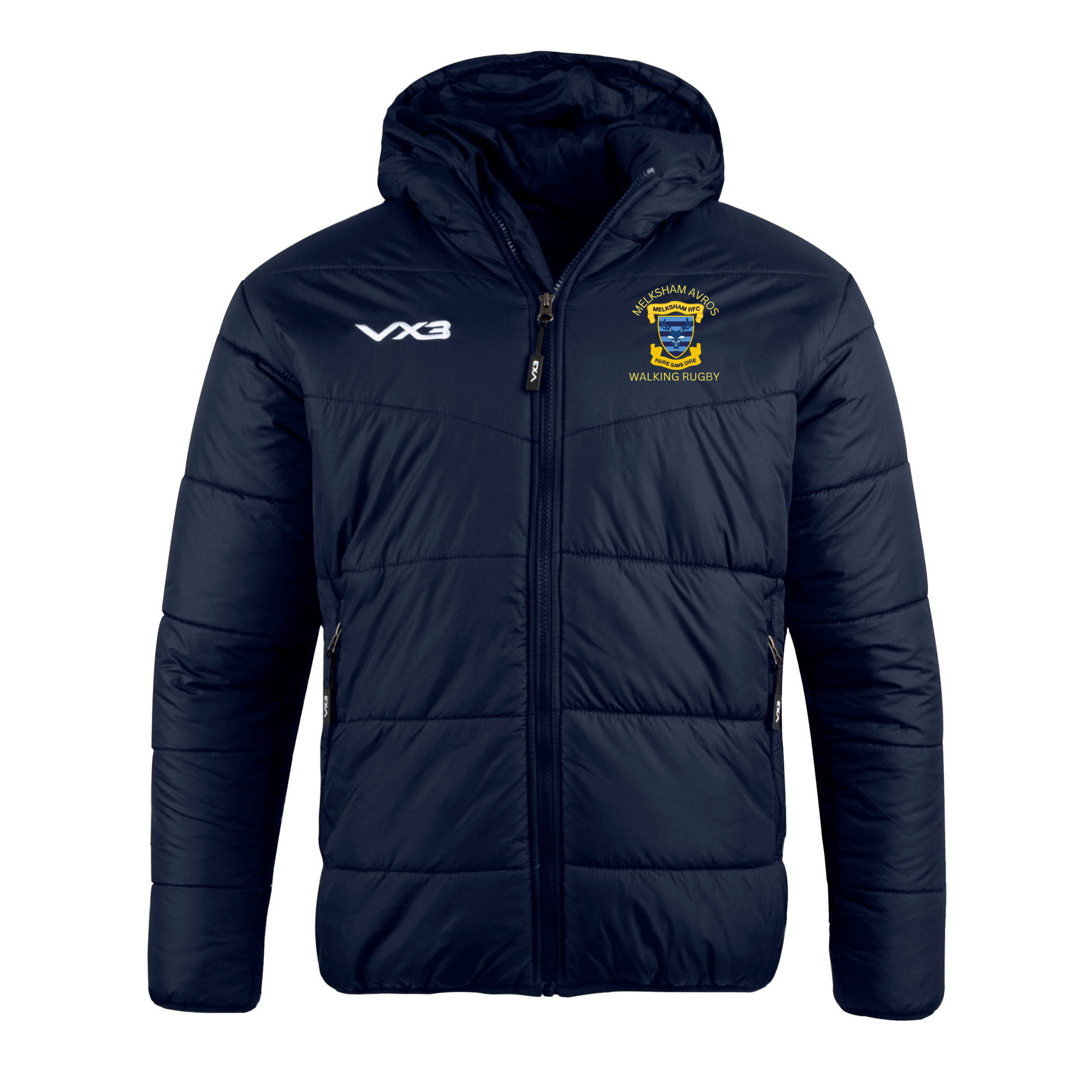 Melksham RFC - Walking Rugby Lorica Quilted Jacket