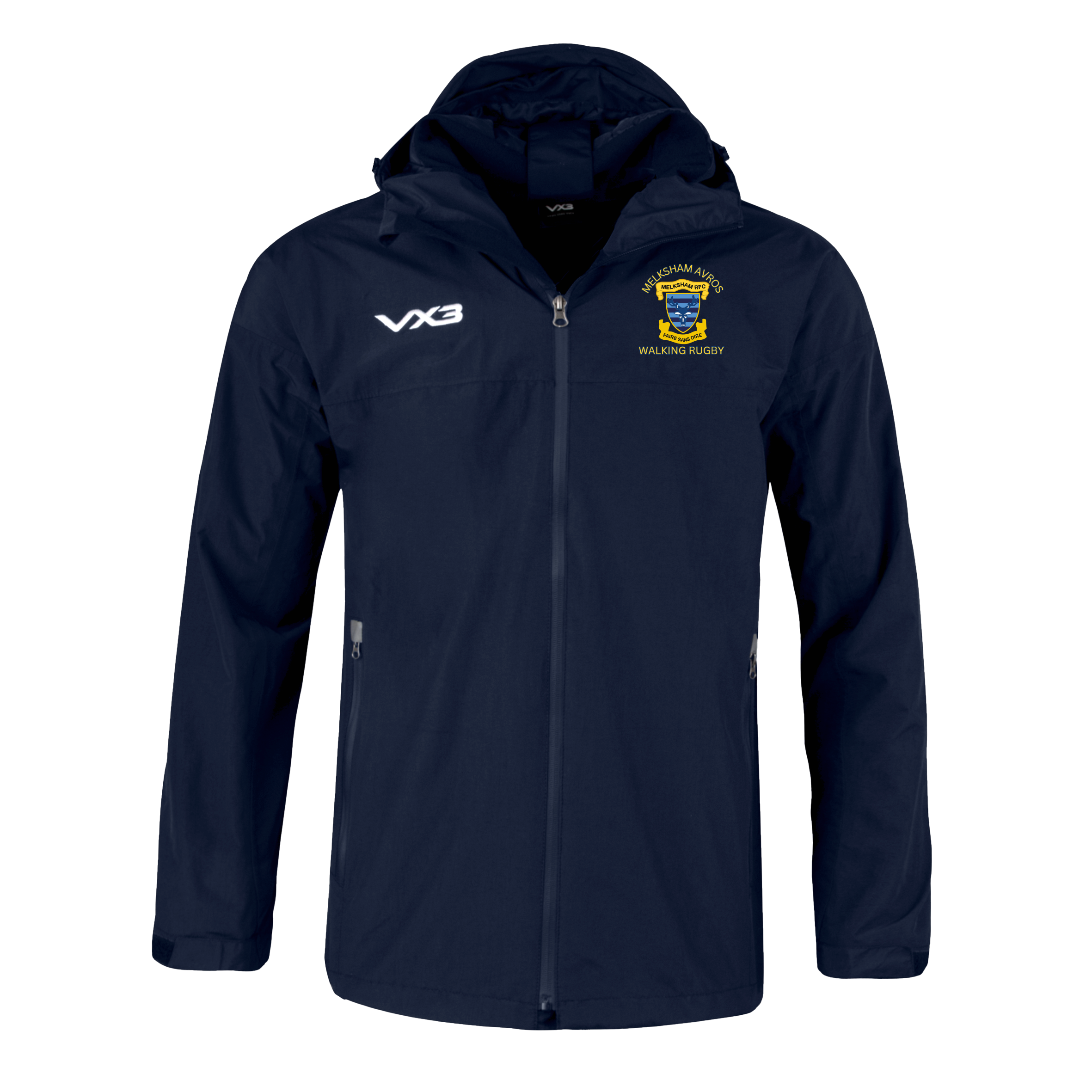 Melksham RFC - Walking Rugby Protego Waterproof Jacket – VX3