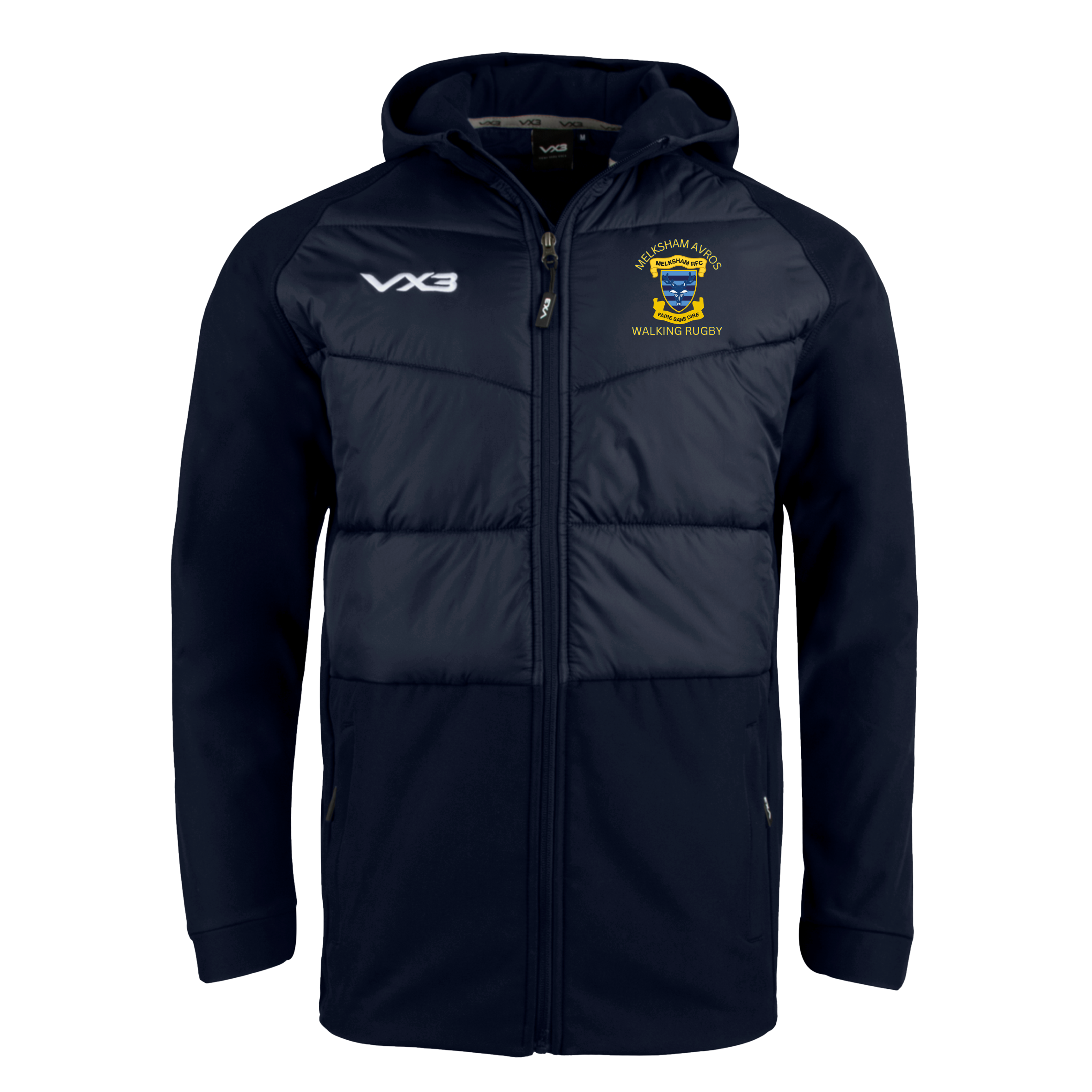 Melksham RFC - Walking Rugby Tempest Hybrid Jacket