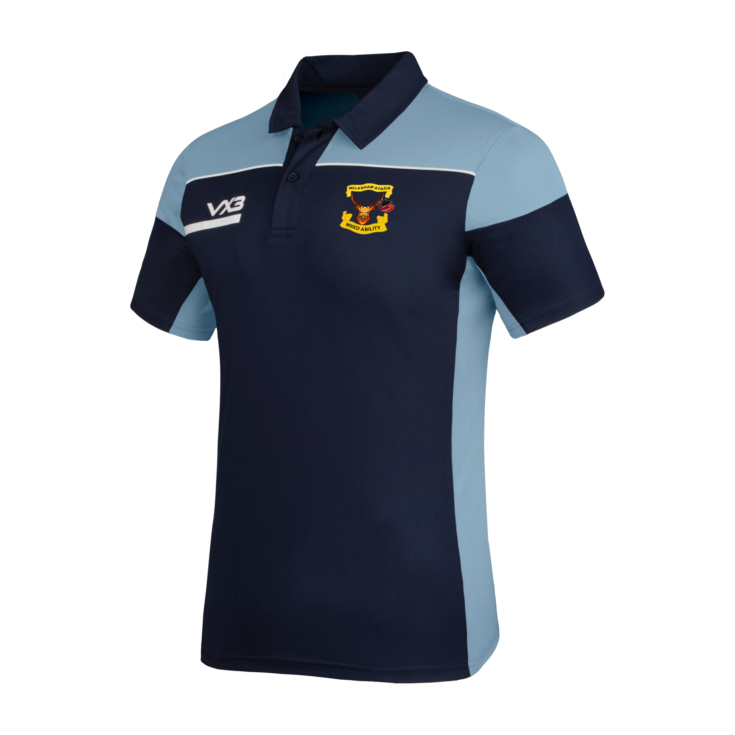 Melksham RFC - Mixed Ability Opus Polo - Navy Sky