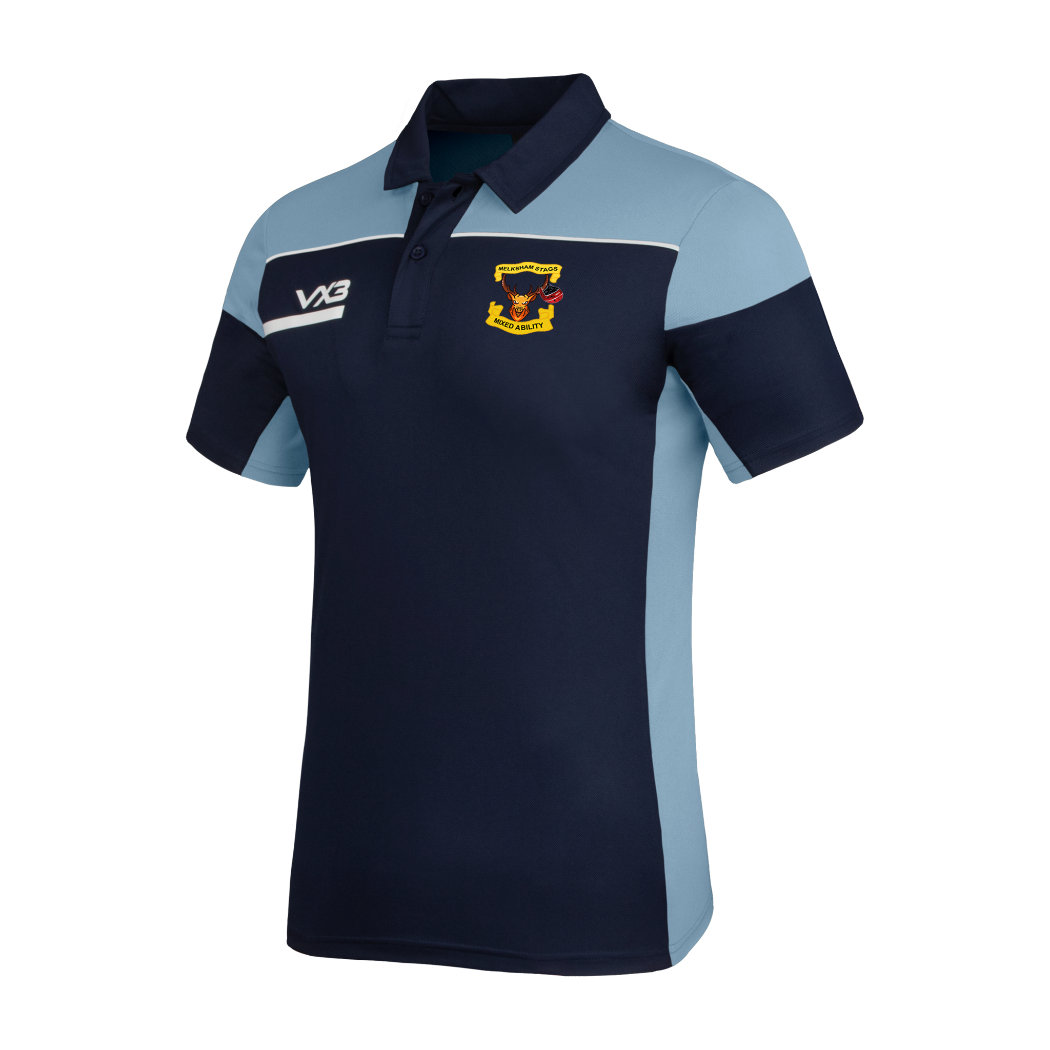 Melksham RFC - Mixed Ability Opus Polo - Navy Sky