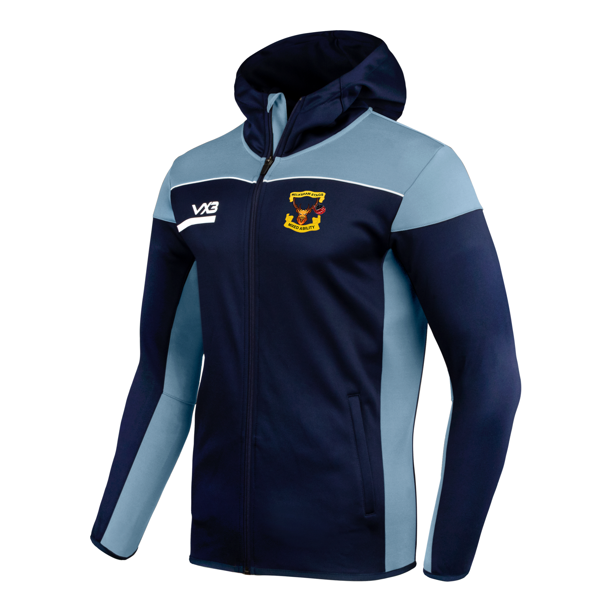 Melksham RFC - Mixed Ability Opus Zoodie - Navy Sky