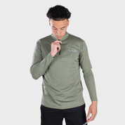Ignis Lightweight Half Zip Mens Olive
