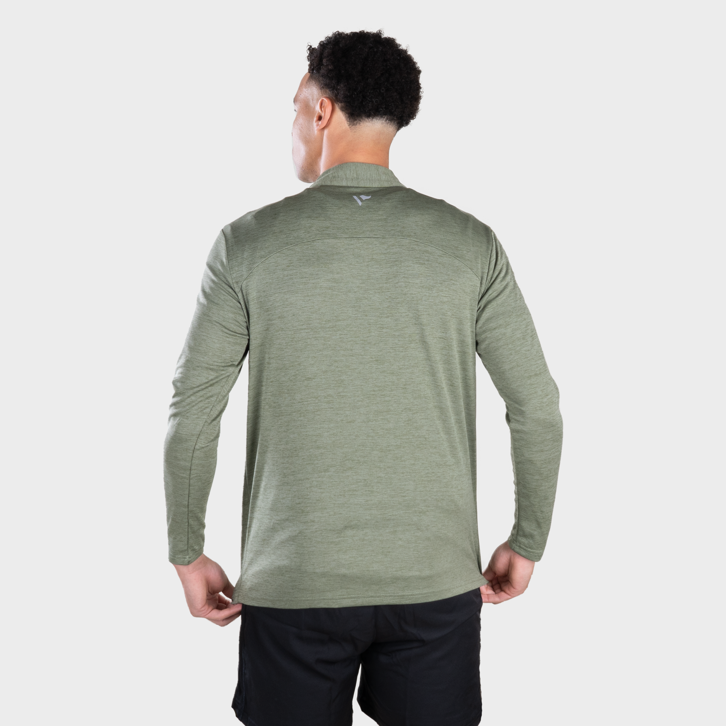 Ignis Lightweight Half Zip Mens Olive