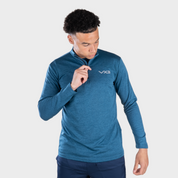Ignis Lightweight Half Zip Mens Aegean Blue