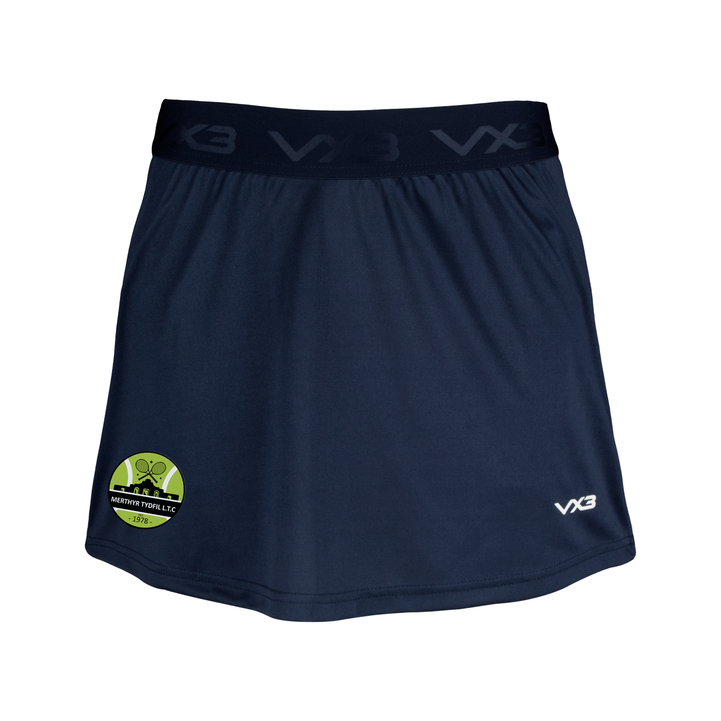 Merthyr Tydfil L.T.C.  Skort Navy Girls
