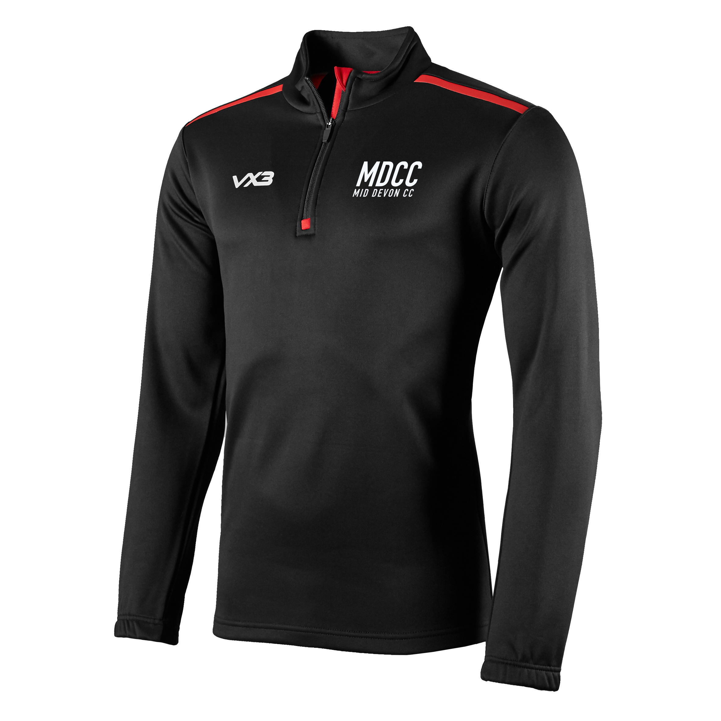 Mid Devon Cycling Club Fortis Quarter Zip Sweat