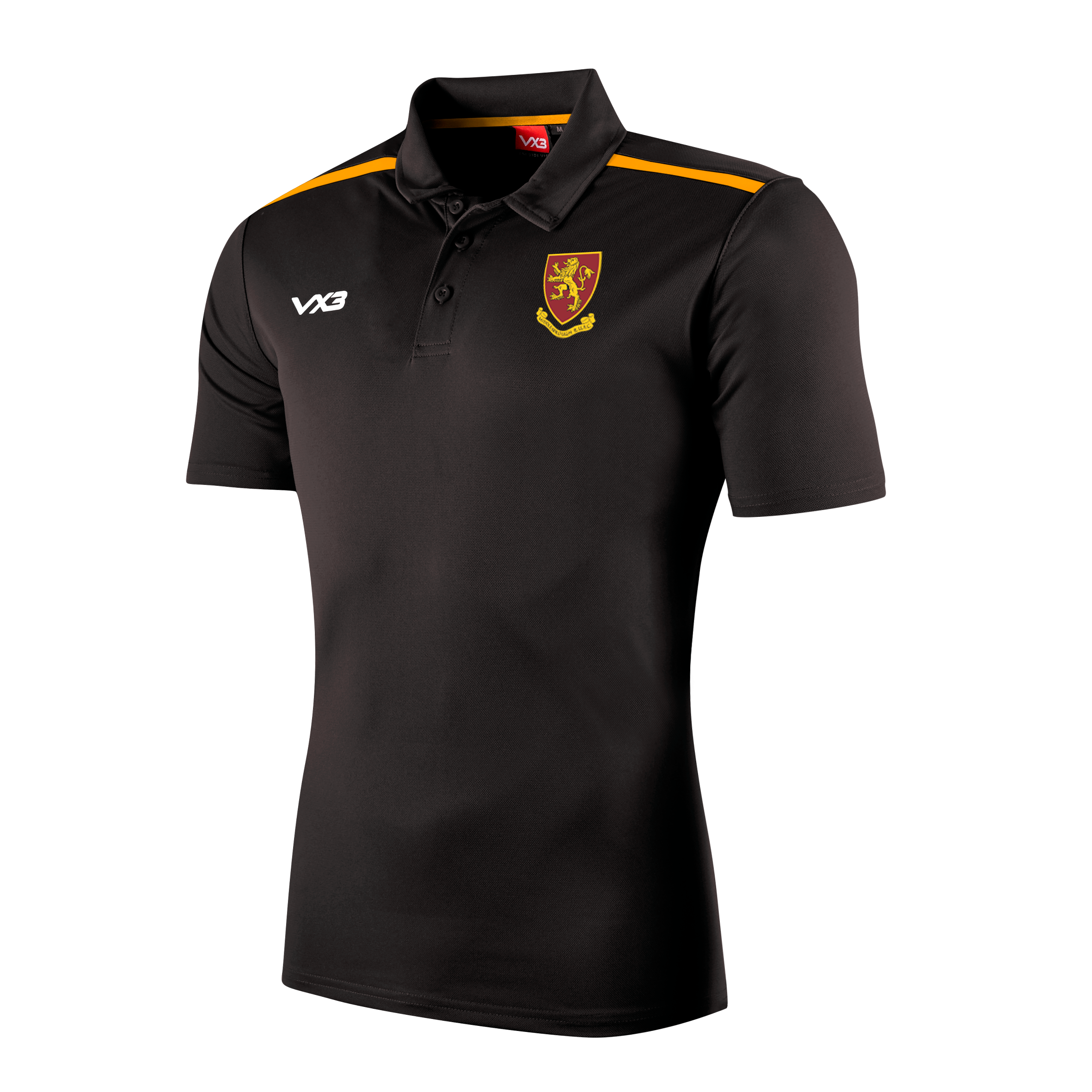 Middlesbrough RUFC Black Fortis Youth Polo