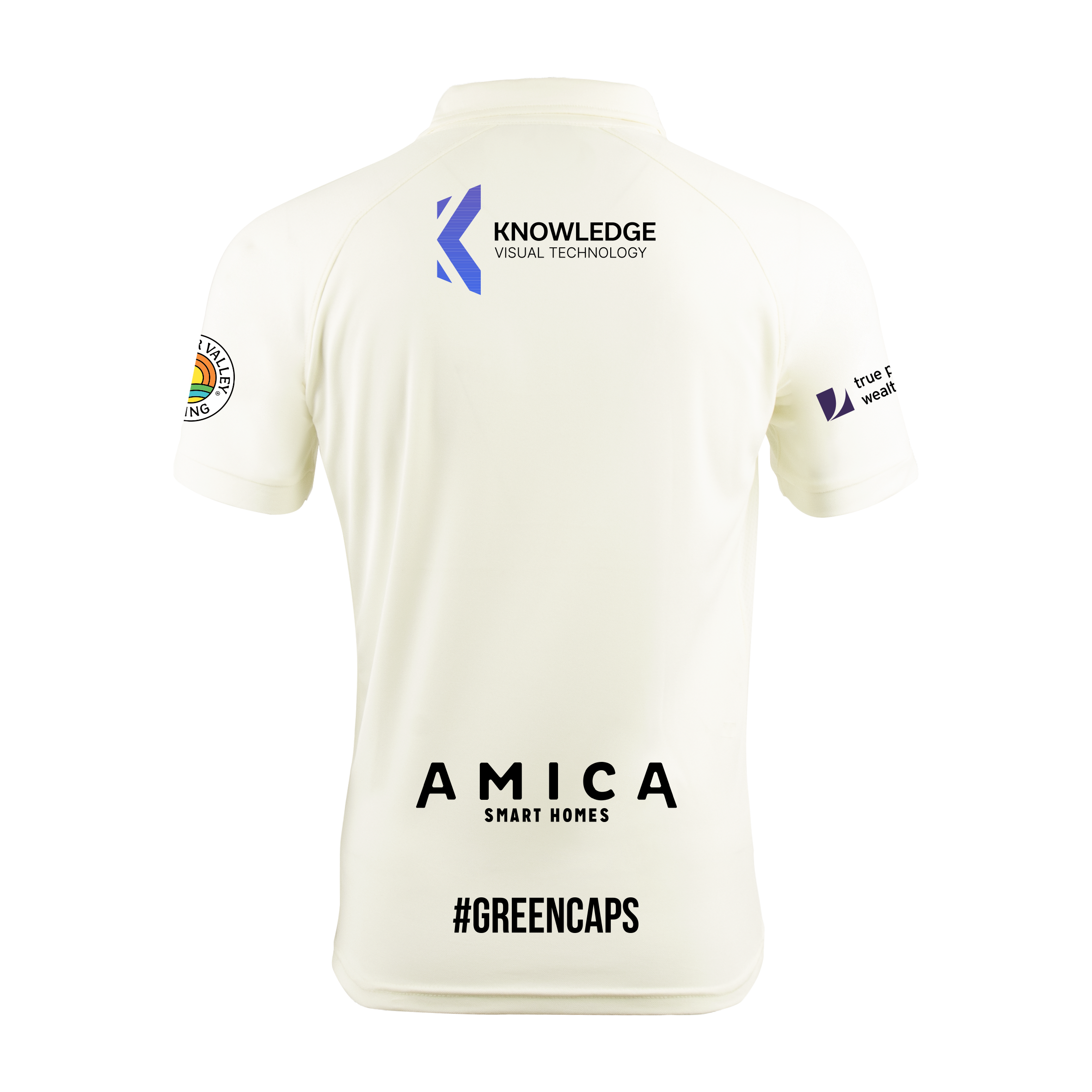 Midsomer Norton Cricket Club Youth Short Sleeve Shirt - 1st Team Playing Kit