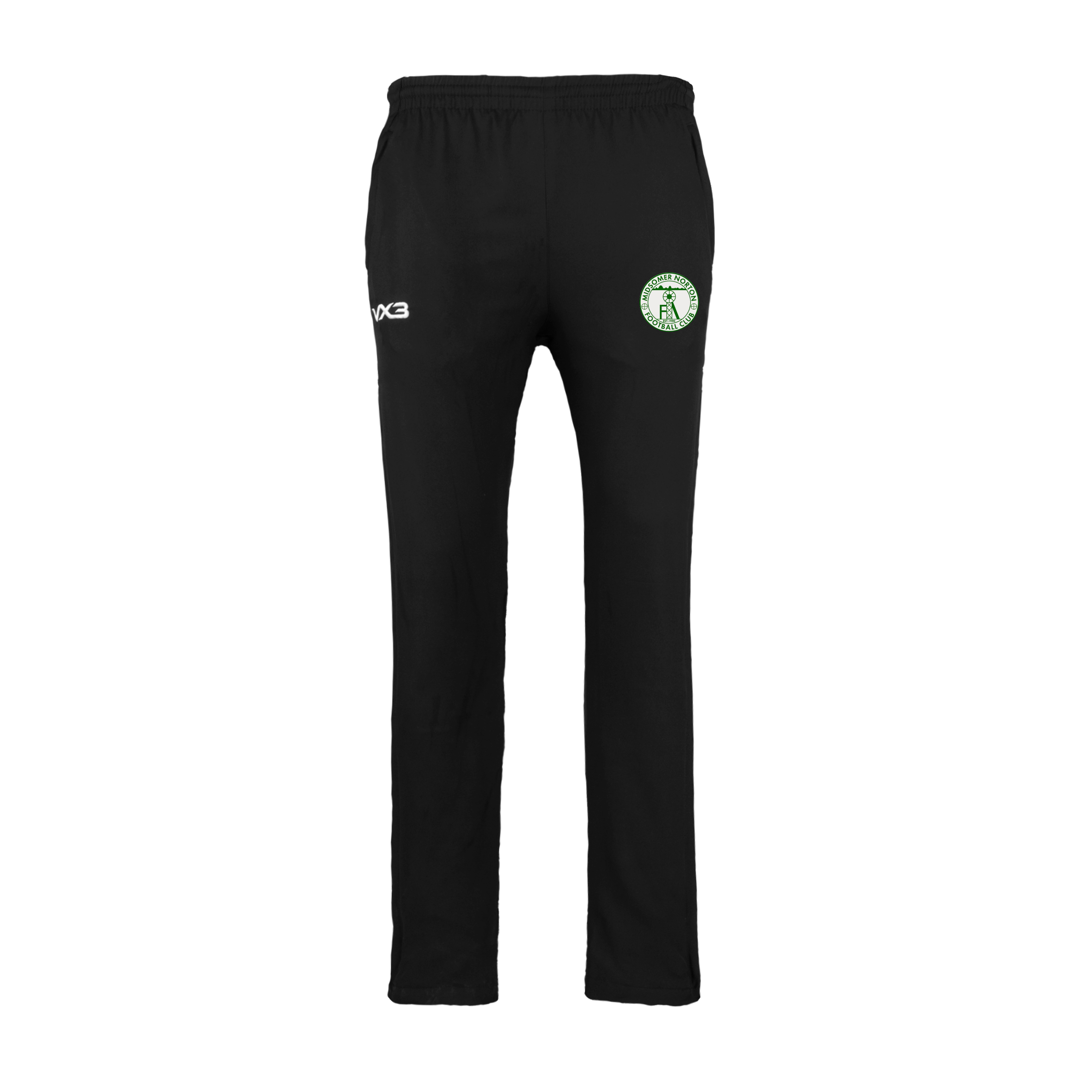 Midsomer Norton FC Braca Trackpant Black Youth
