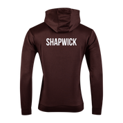 Shapwick House Millfield School Fortis Youth Hoodie Maroon/Amber