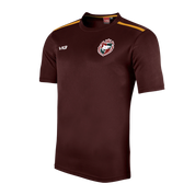 Shapwick House Millfield School Fortis Youth Tee Maroon/Amber