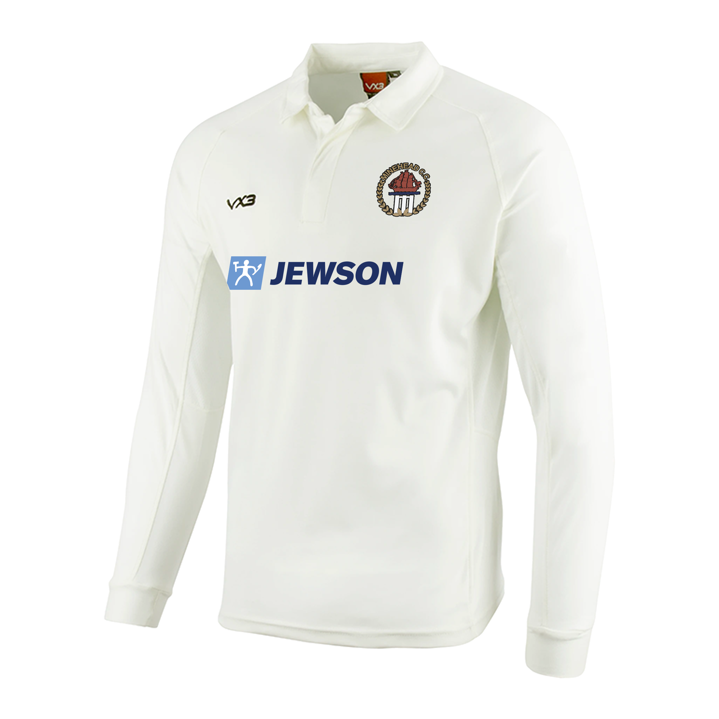 Minehead Cricket Club Youth Long Sleeve Shirt