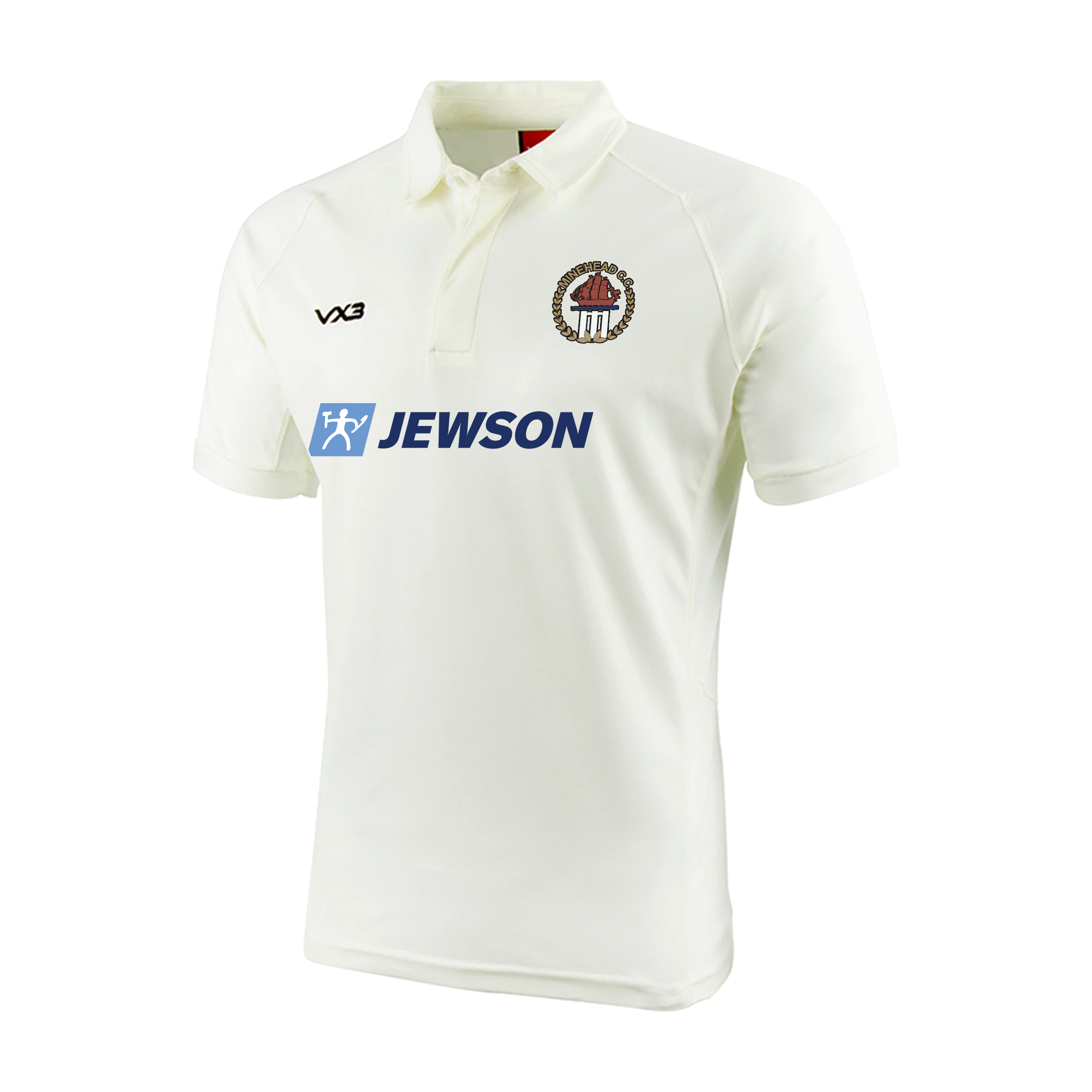 Minehead Cricket Club Youth Short Sleeve Shirt