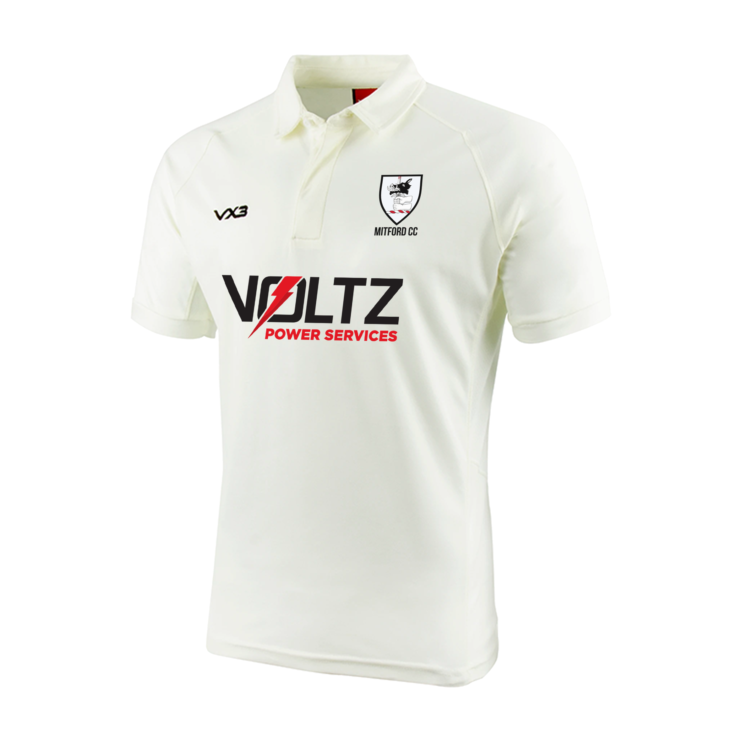 Mitford Cricket Club Youth Short Sleeve Shirt