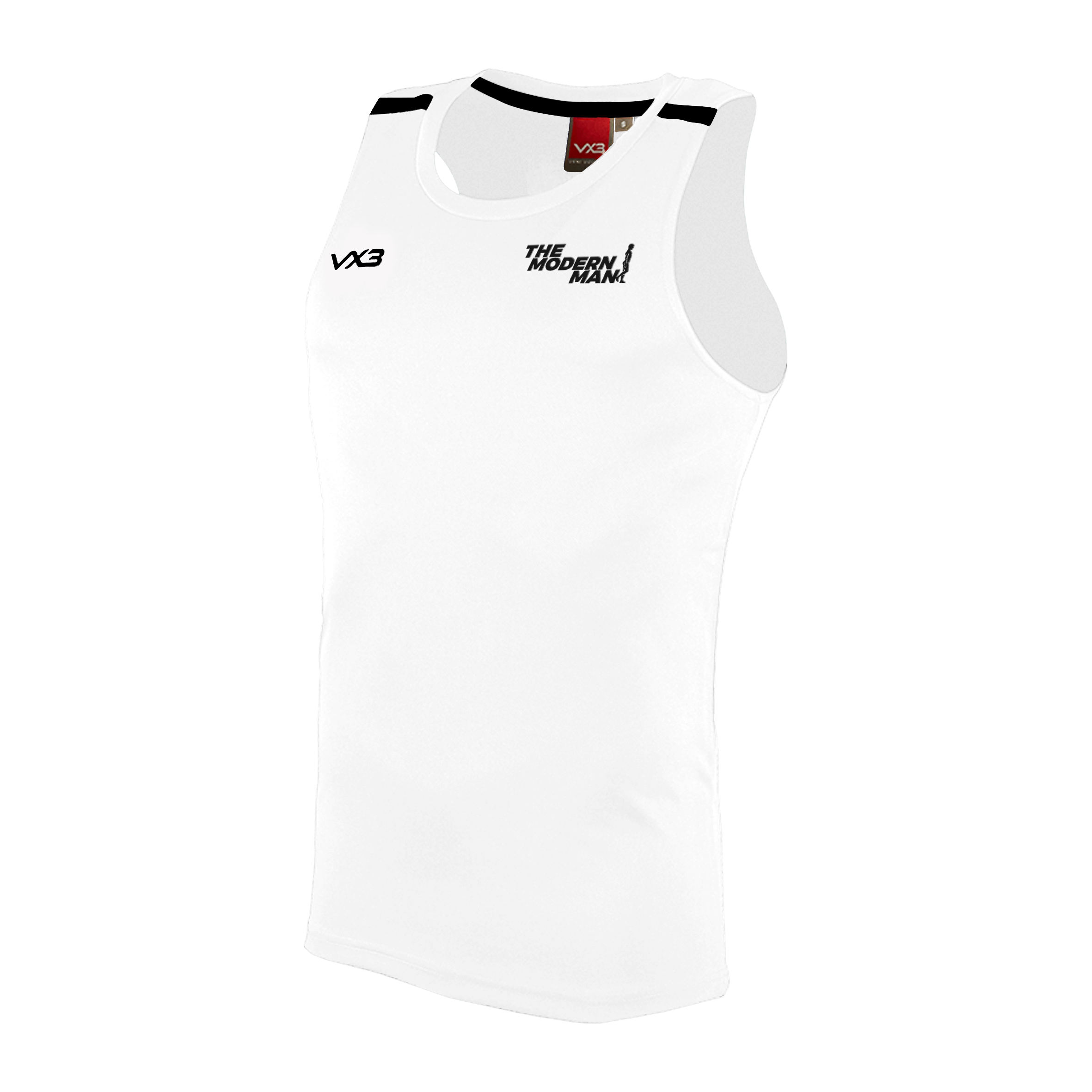 Modern Man White Fortis Vest
