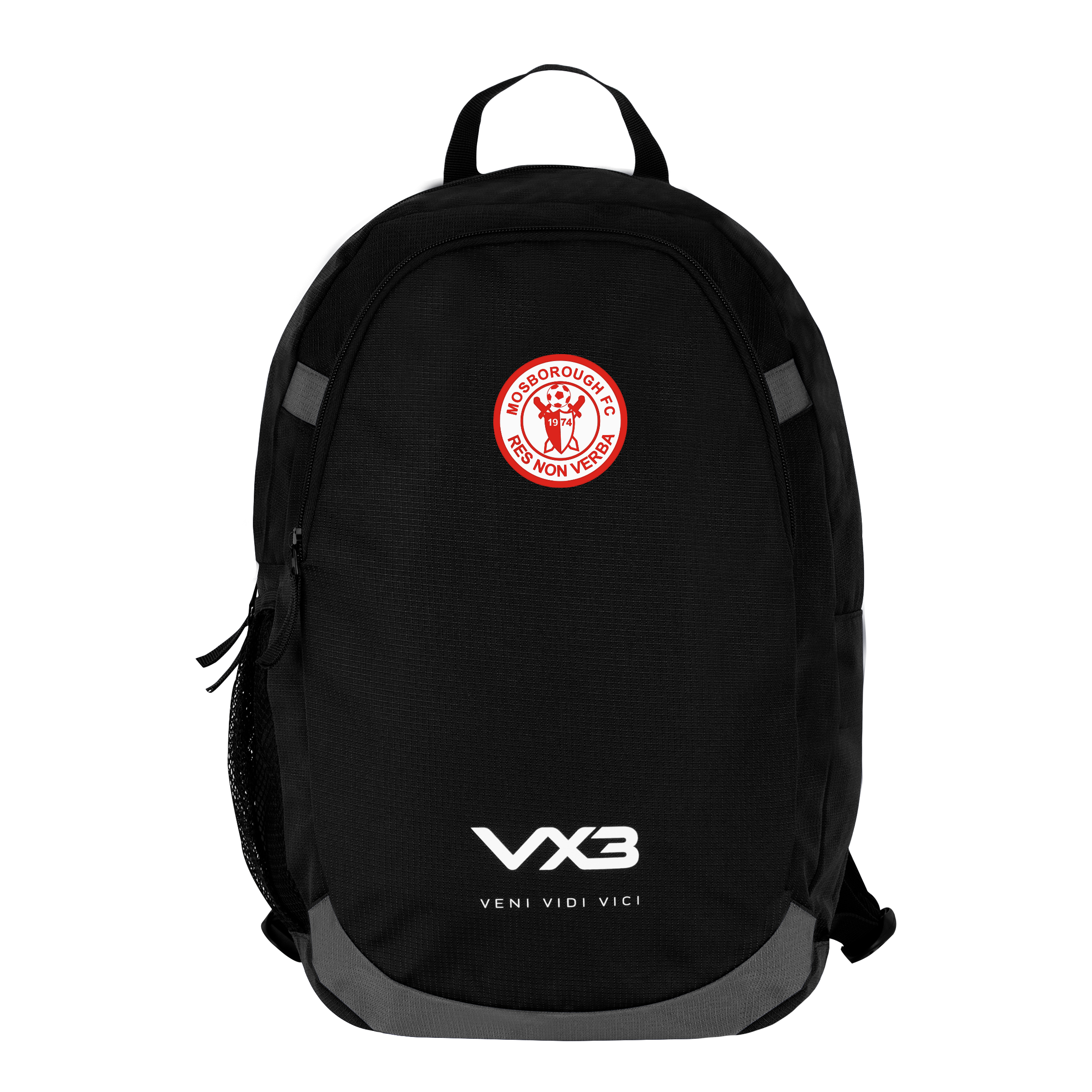 Mosborough FC Performance Backpack Black/Dark