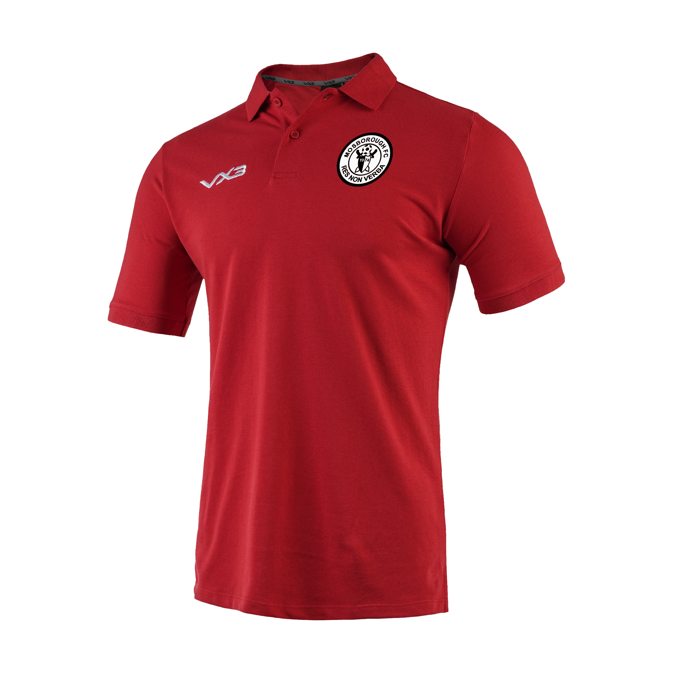 Mosborough FC Primus Polo Shirt Red