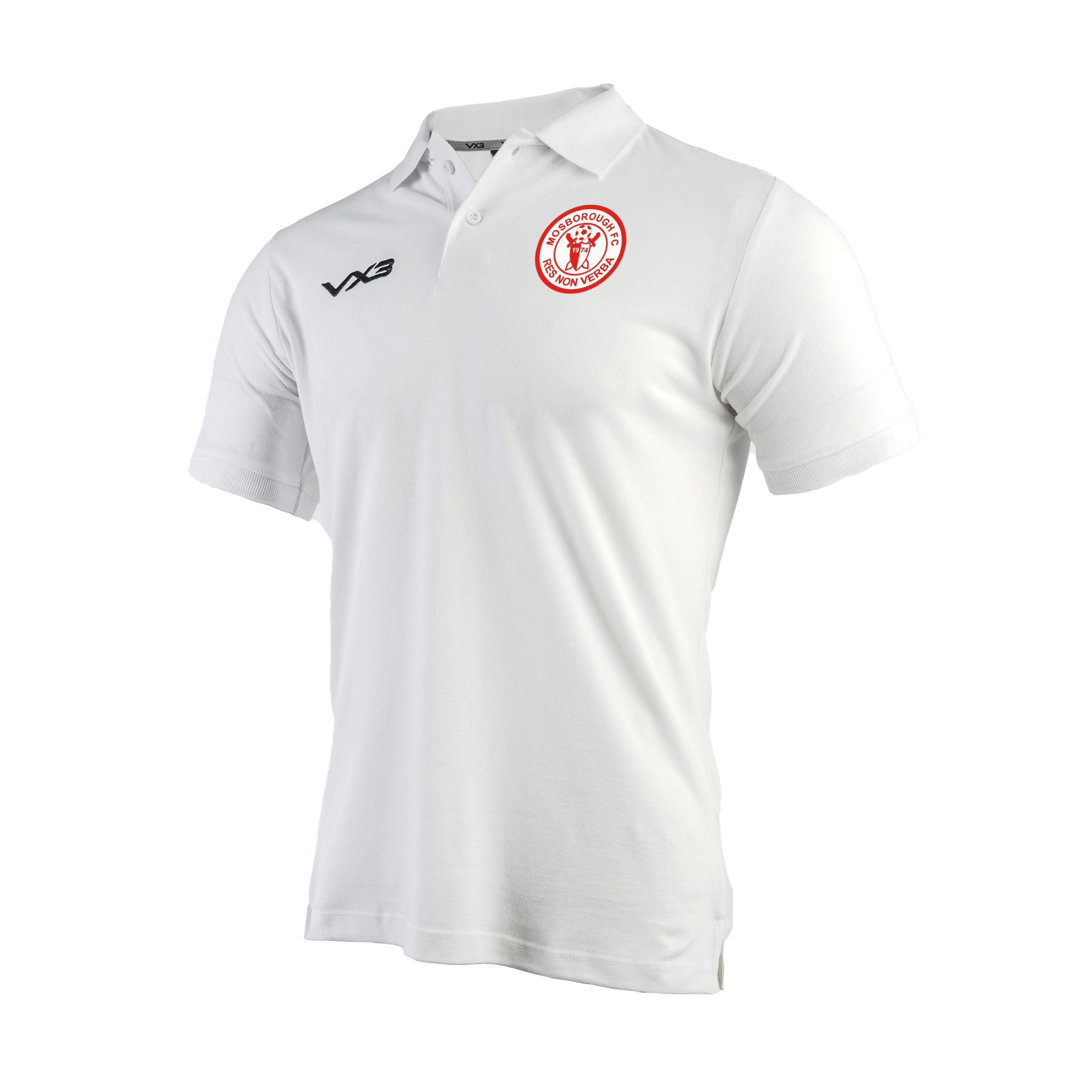 Mosborough FC Primus Polo Shirt White