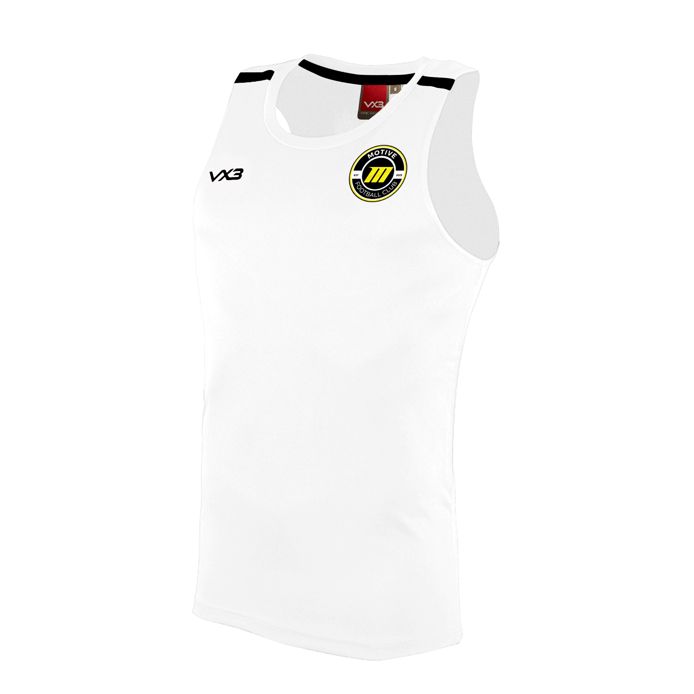 Motive FC Fortis Vest - White/Black