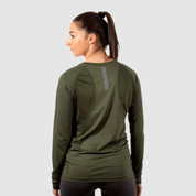 Motus Ladies Training Tee L/S Olive