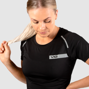 Motus Ladies Training Tee S/S Black