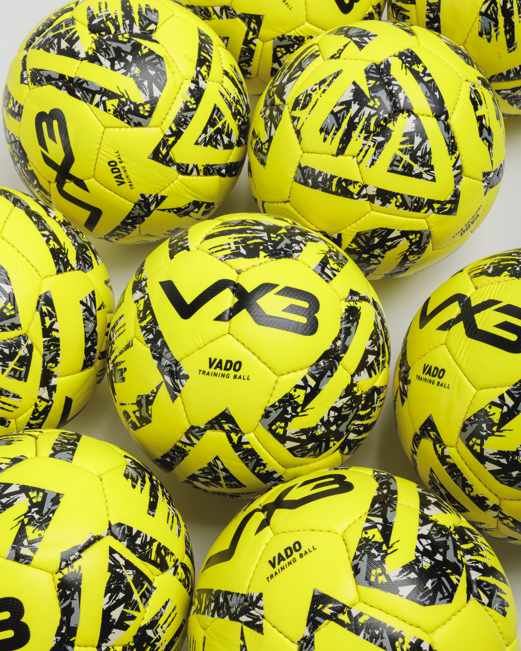Vado Football Training Ball Bundle - Fluro