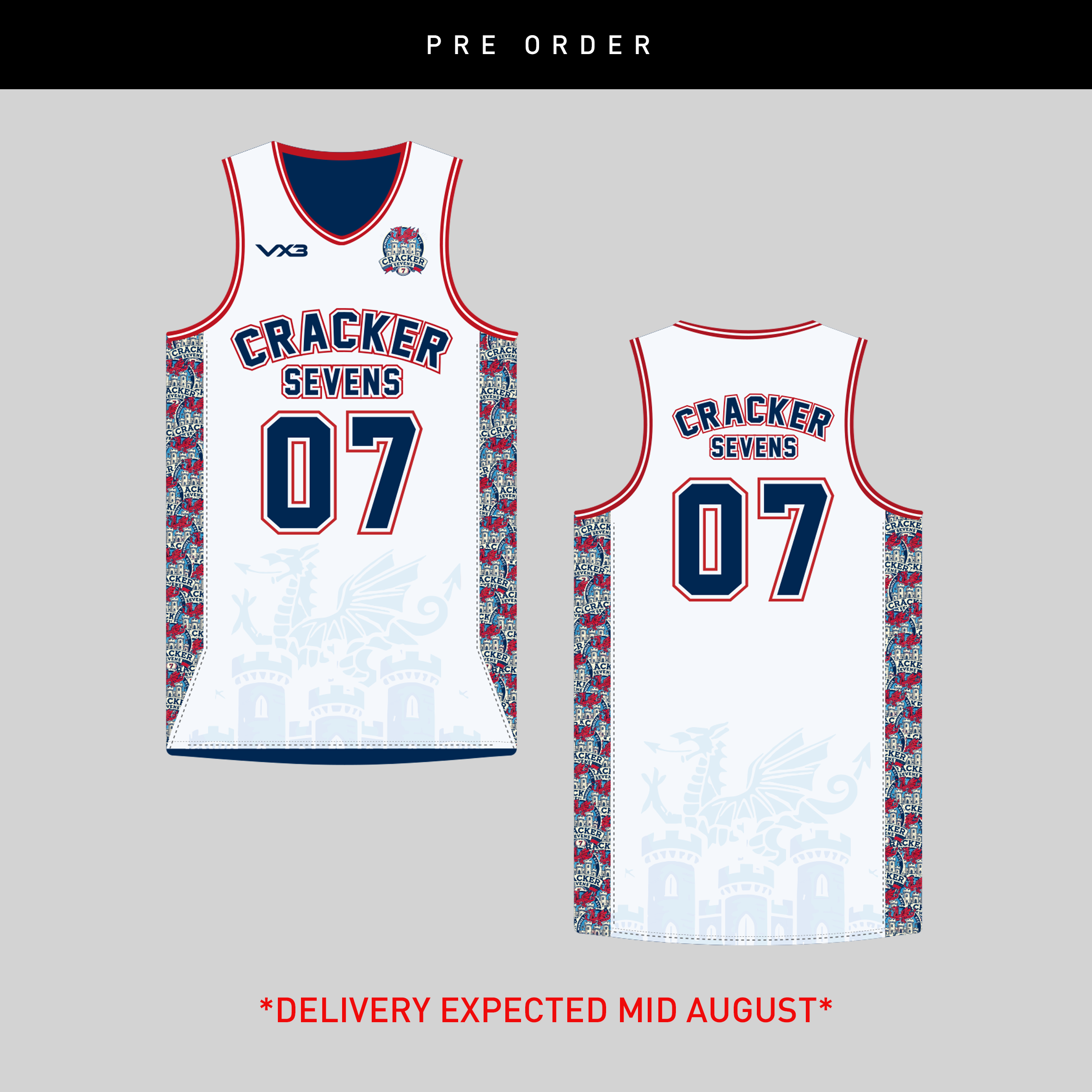 Mumbles Crackers Festivals 2026 Basketball Vest