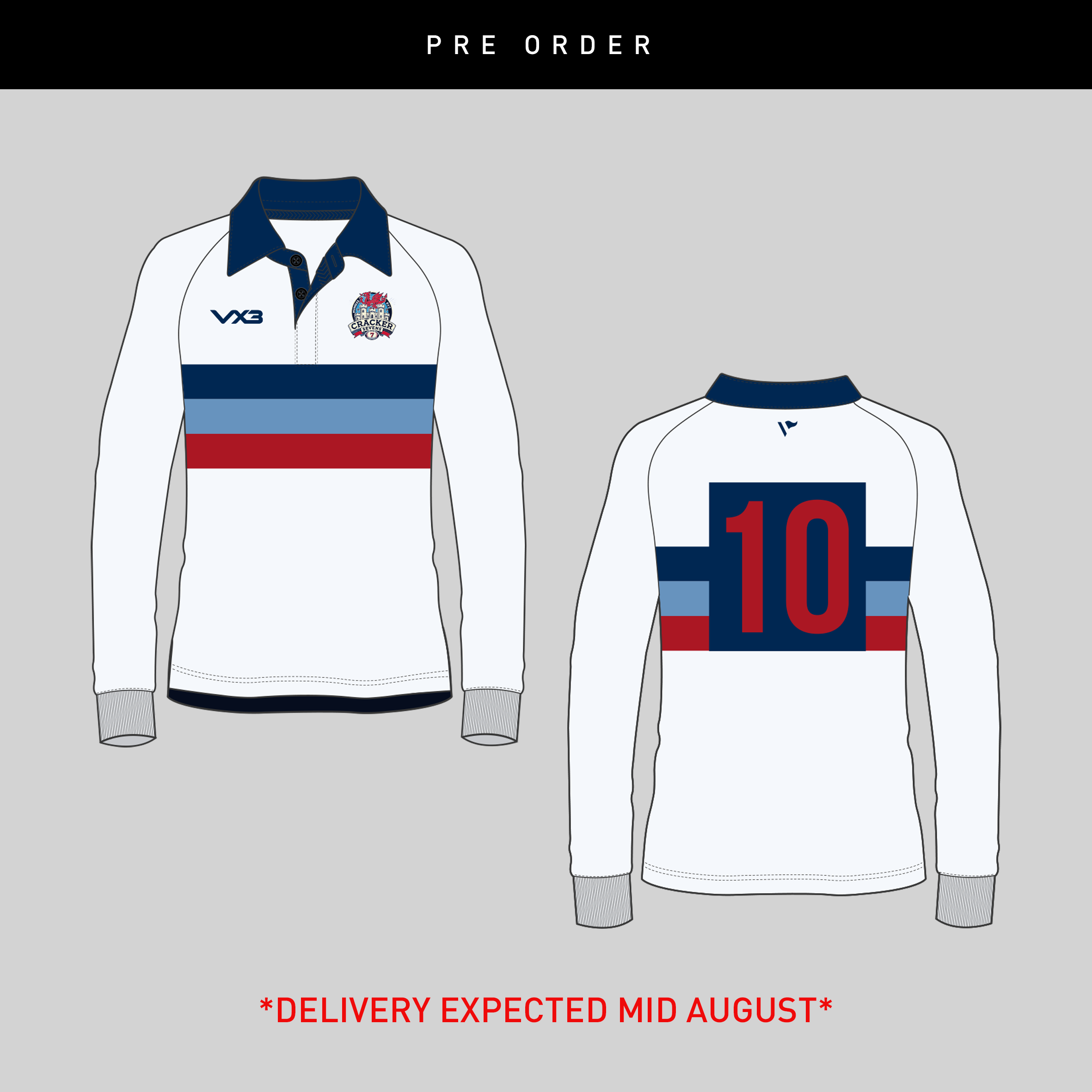 Mumbles Crackers Festivals 2026 LS Heritage Jersey 2.0