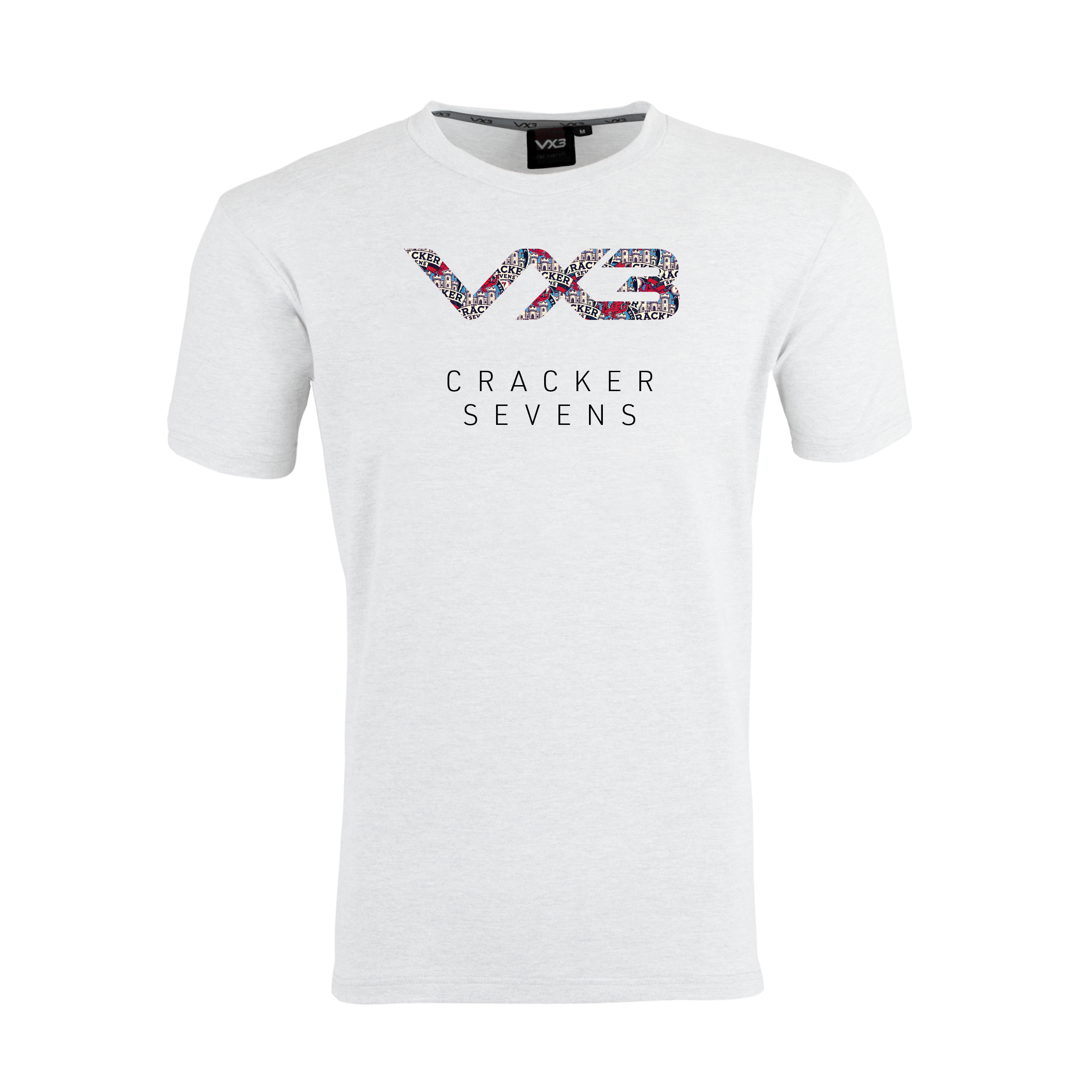 Mumbles Crackers Festivals White Invicta Club Tee