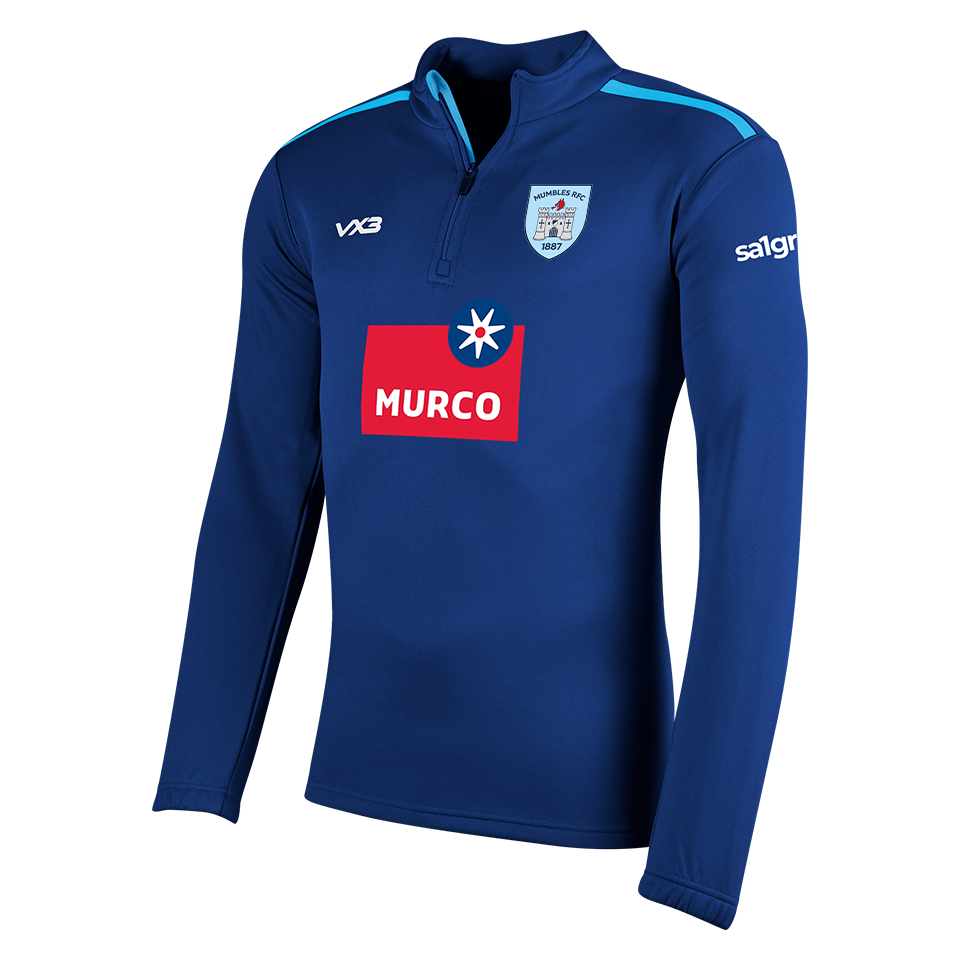 Mumbles RFC Fortis Youth Quarter Zip Sweat