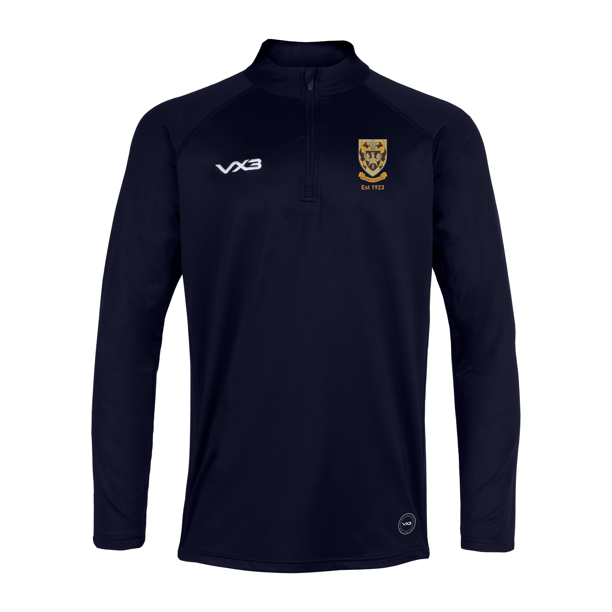 NHSOB RFC Navy Primus Quarter Zip