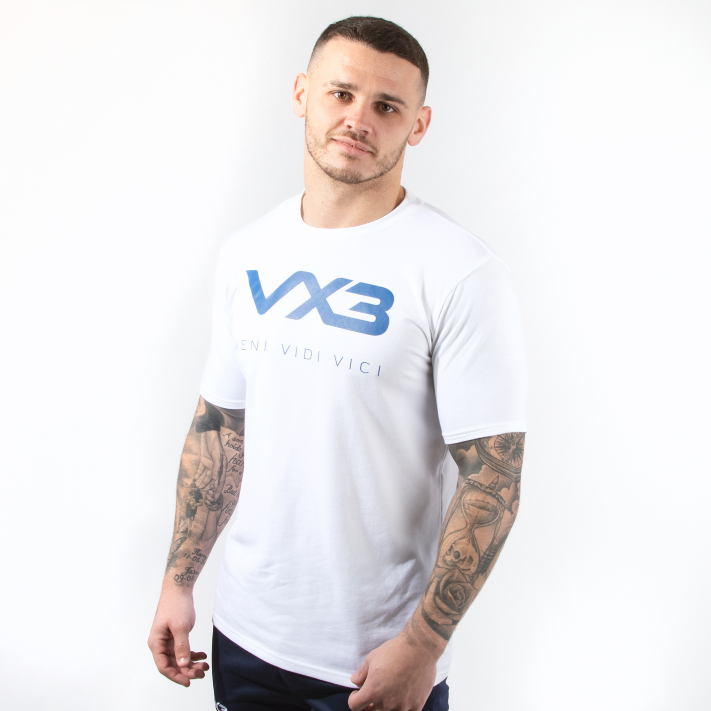 Invicta Tee White/Royal