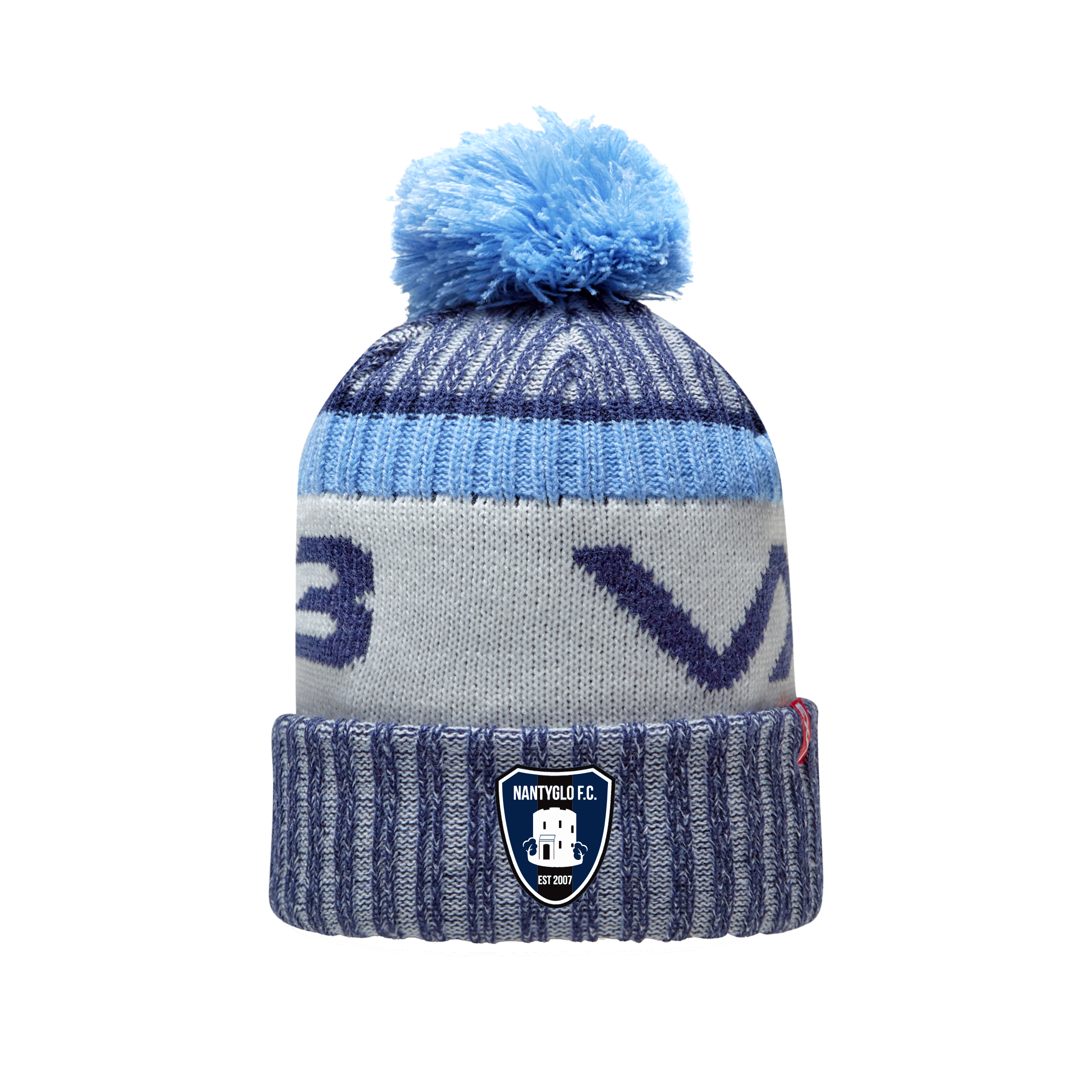 Nantyglo FC Fleece-Lined Bobble Hat
