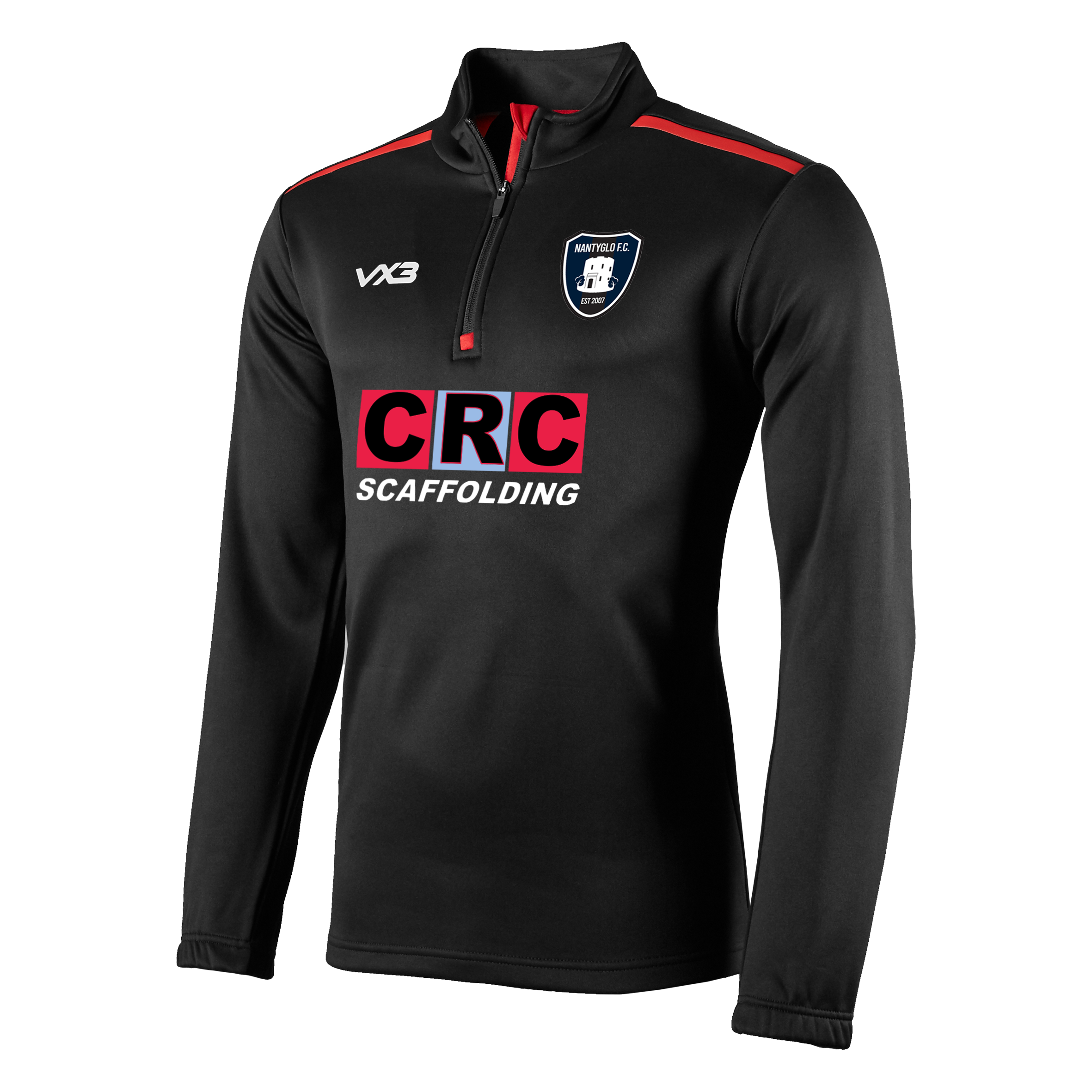Nantyglo FC Girls Fortis Quarter Zip Sweat (Women's Sizing)