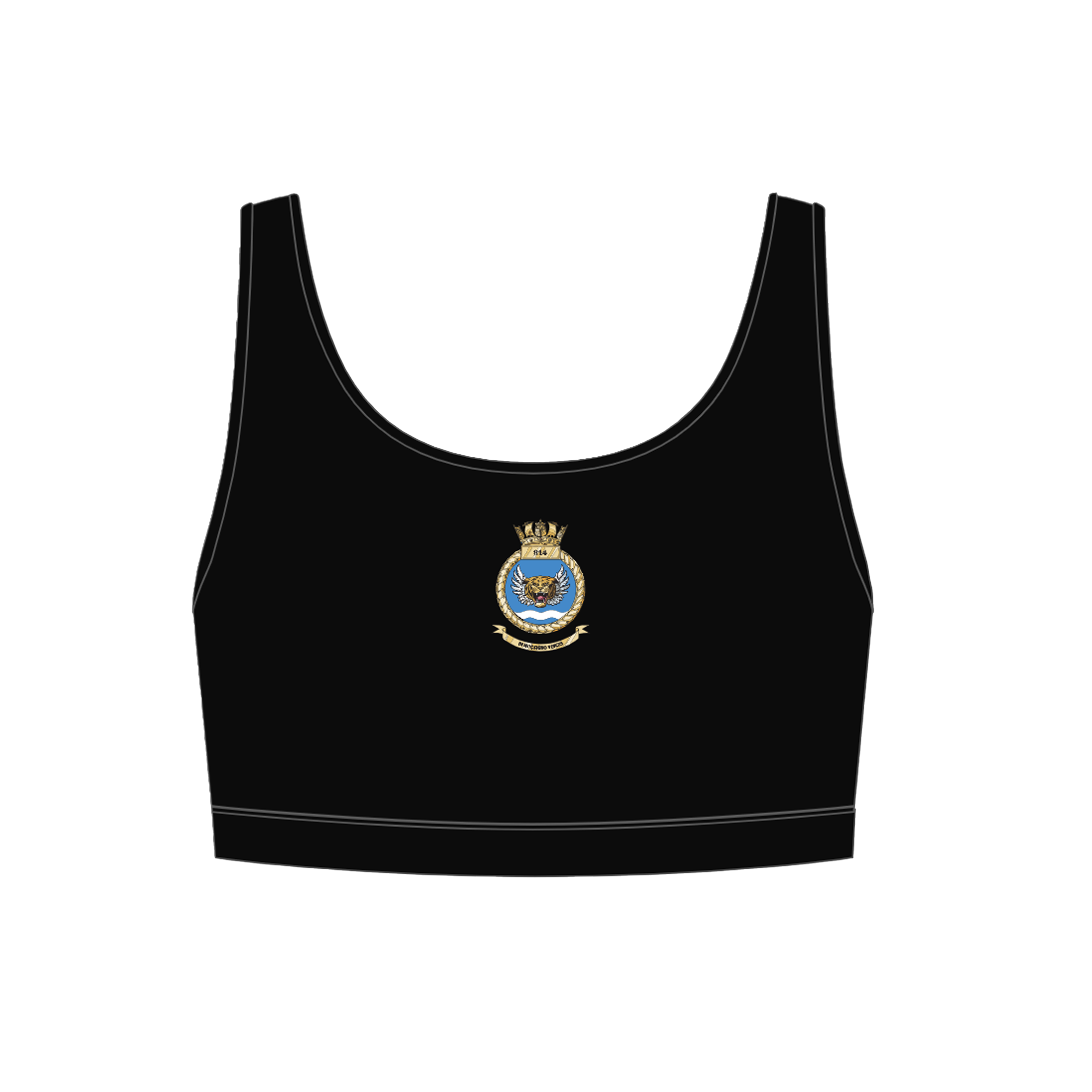 Navy Air Squadron Actus Performance Sports Bra