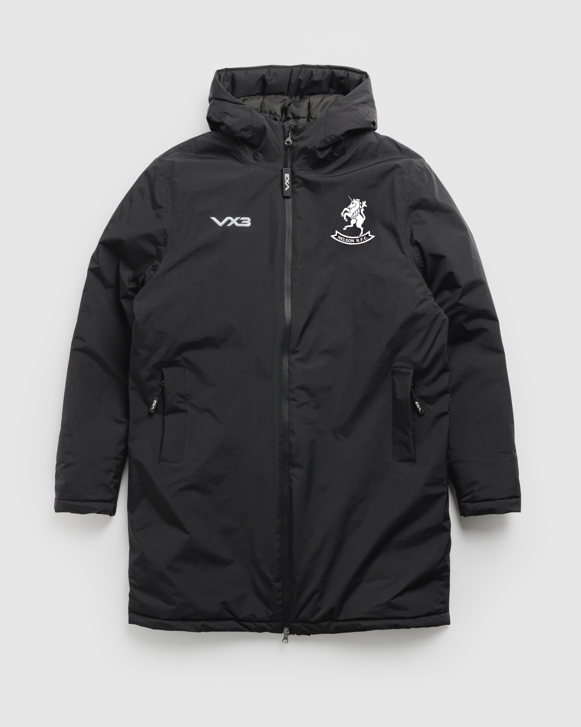 Nelson RFC Nero Managers Jacket