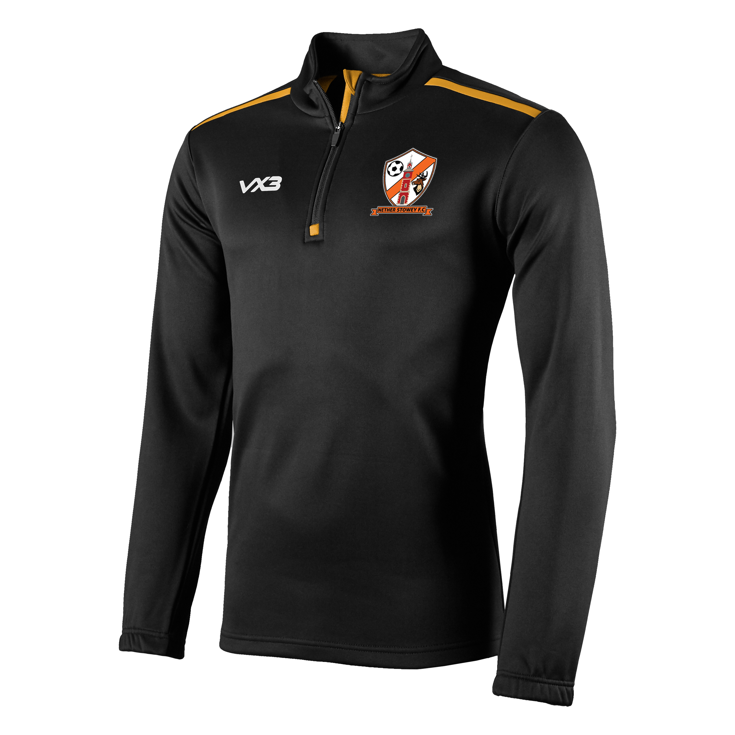 Nether Stowey FC Fortis Youth Quarter Zip Sweat