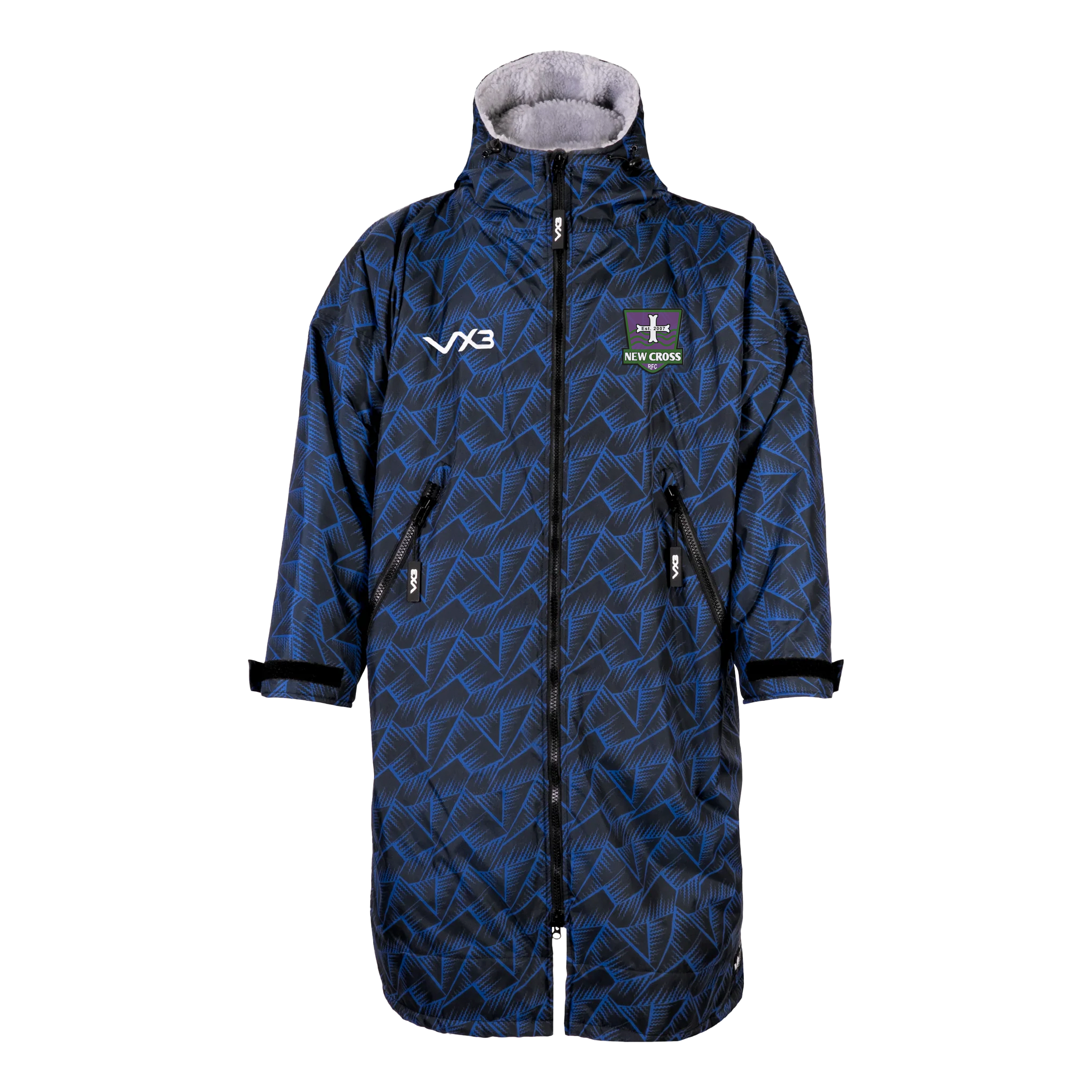 New Cross RFC Marine/Grey Duro Elite Sports Robe
