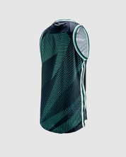Newcastle Falcons 24/25 Elite Basketball Vest-Green/Black