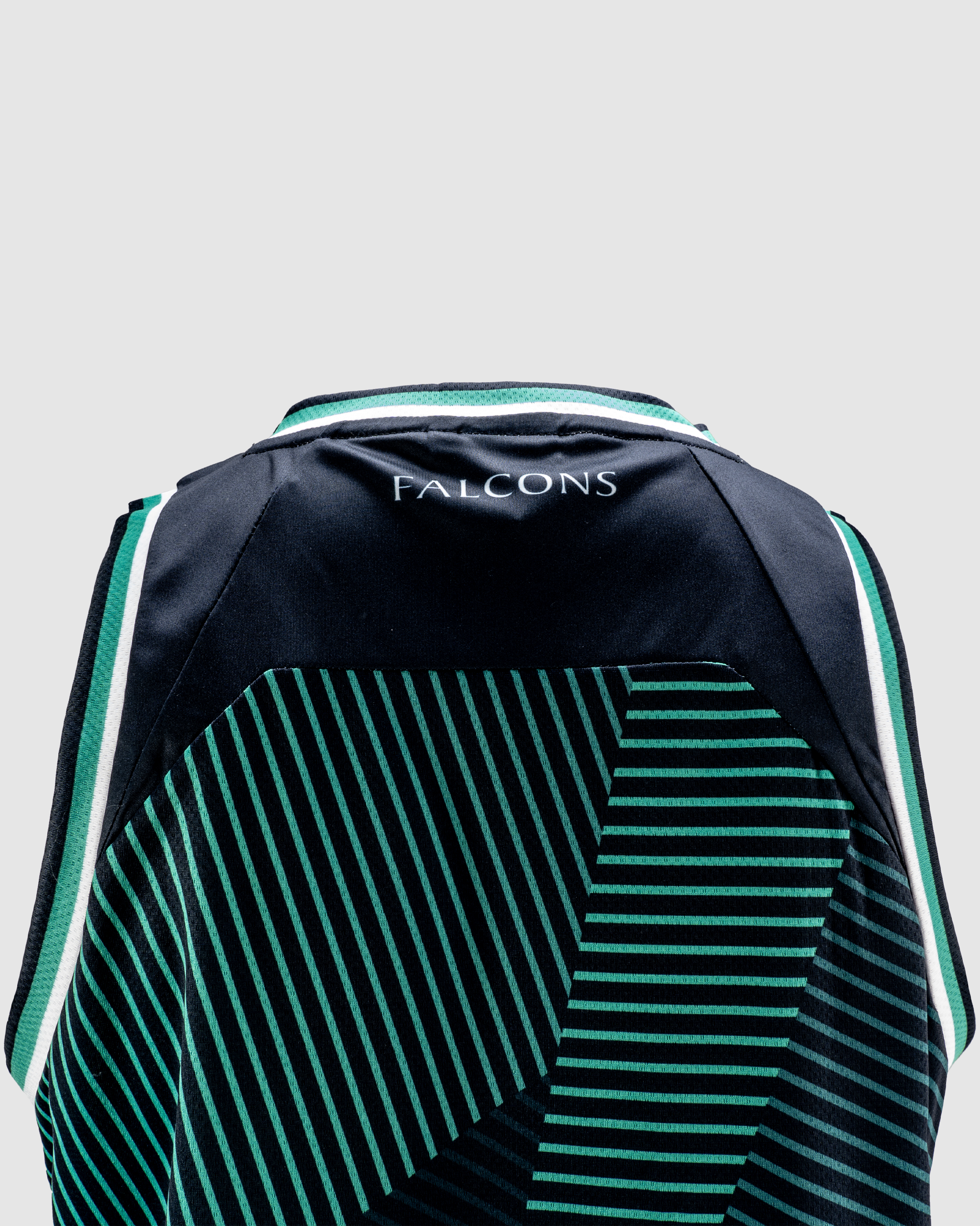 Newcastle Falcons 24/25 Elite Basketball Vest-Green/Black