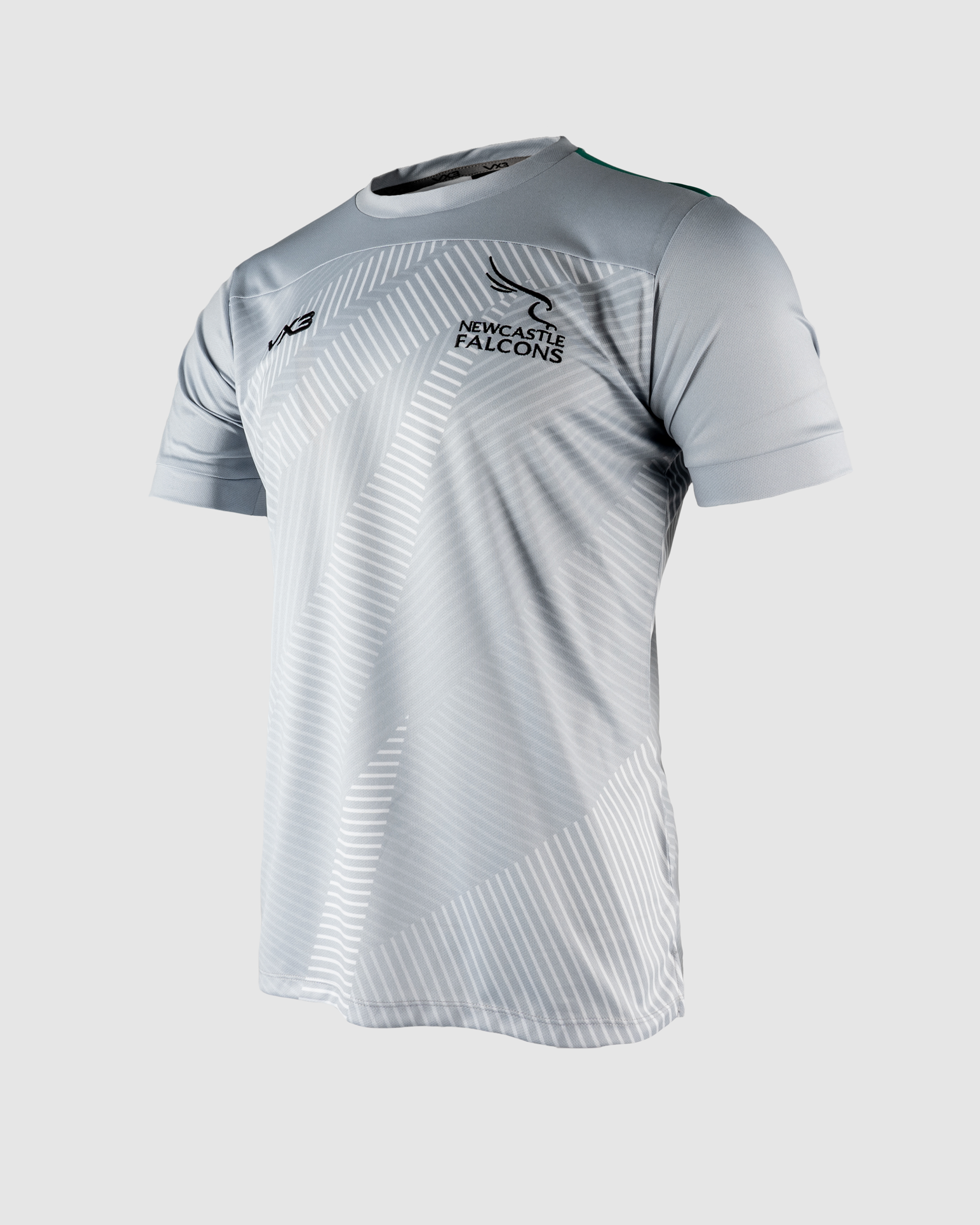 Newcastle Falcons 24/25 Elite Training Tee-Light Grey